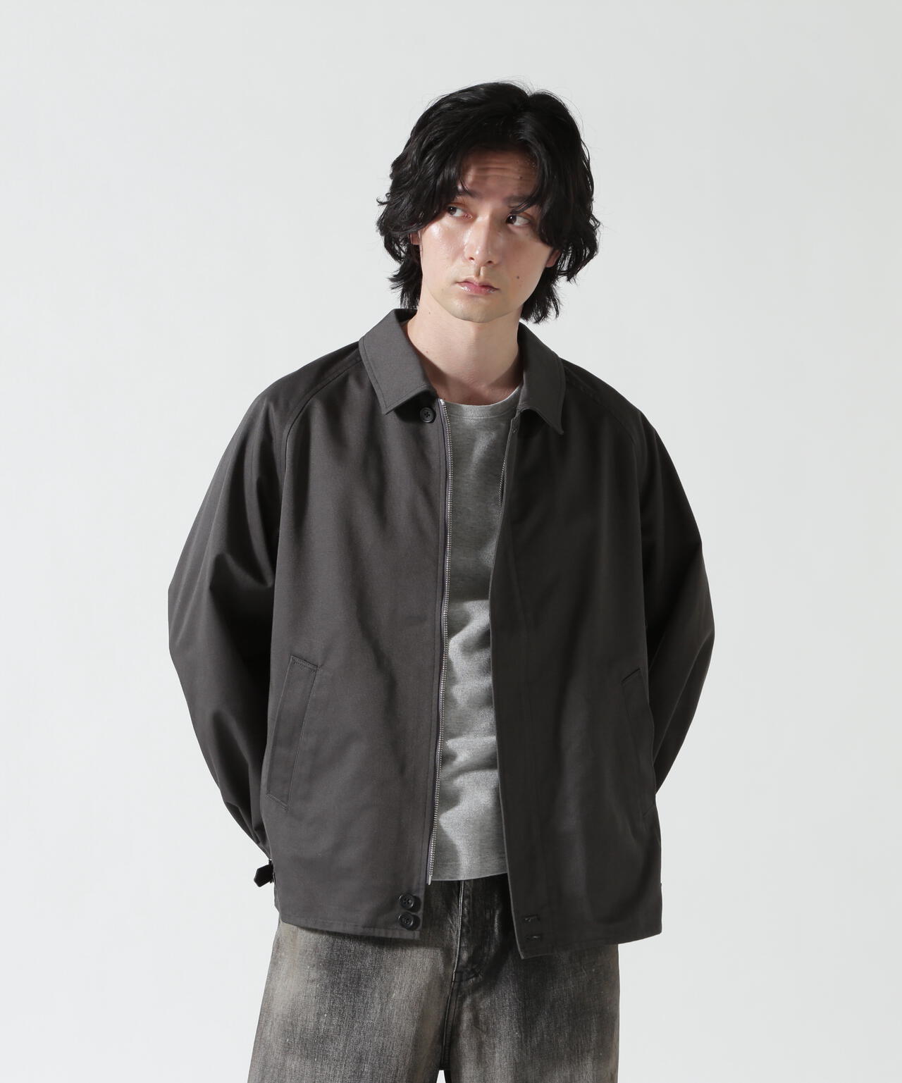 FOUNDOUR/ファウンダ/T/C TWILL ZIP UP BLOUSON | GARDEN（ガーデン