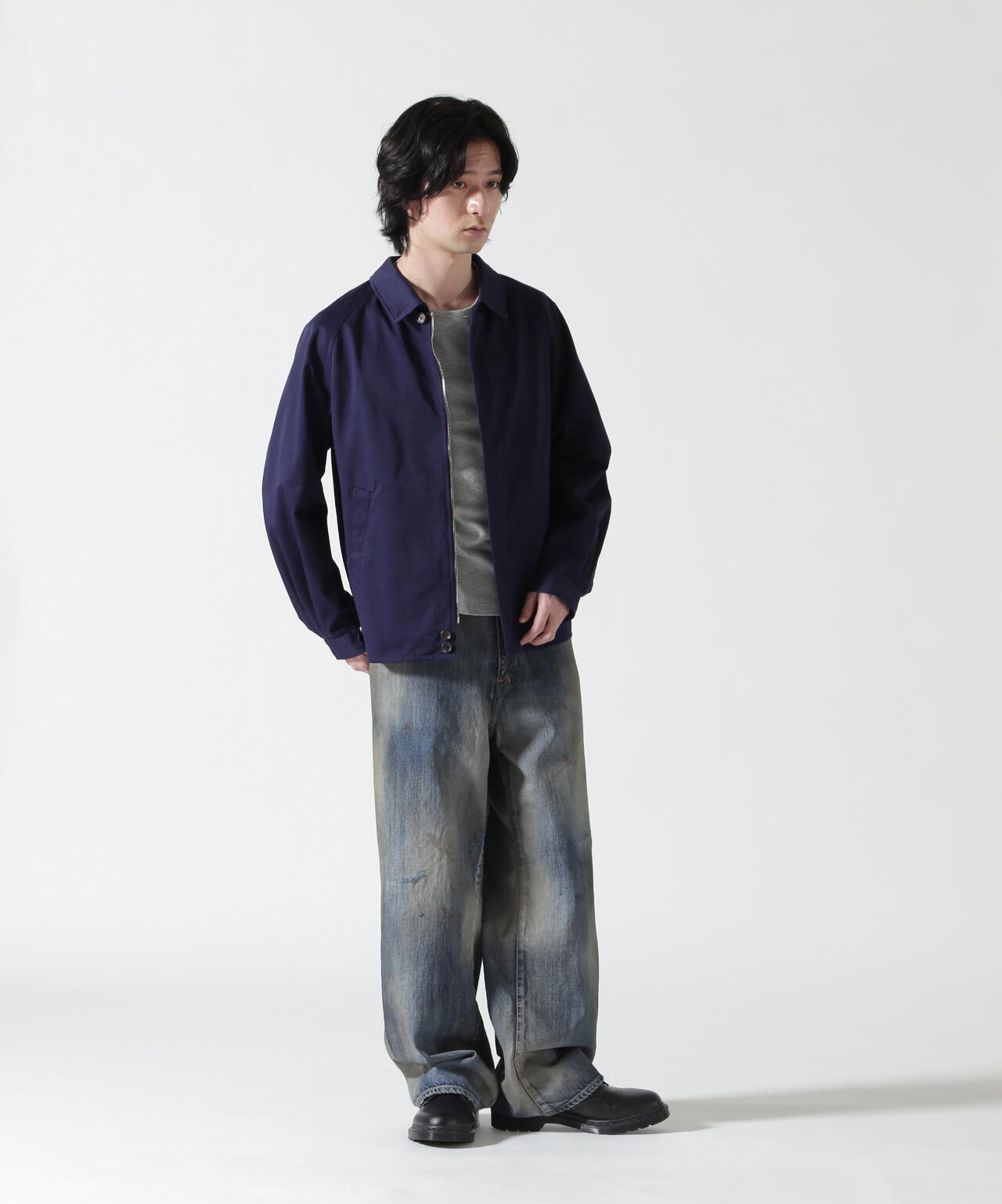FOUNDOUR/ファウンダ/T/C TWILL ZIP UP BLOUSON | GARDEN（ガーデン
