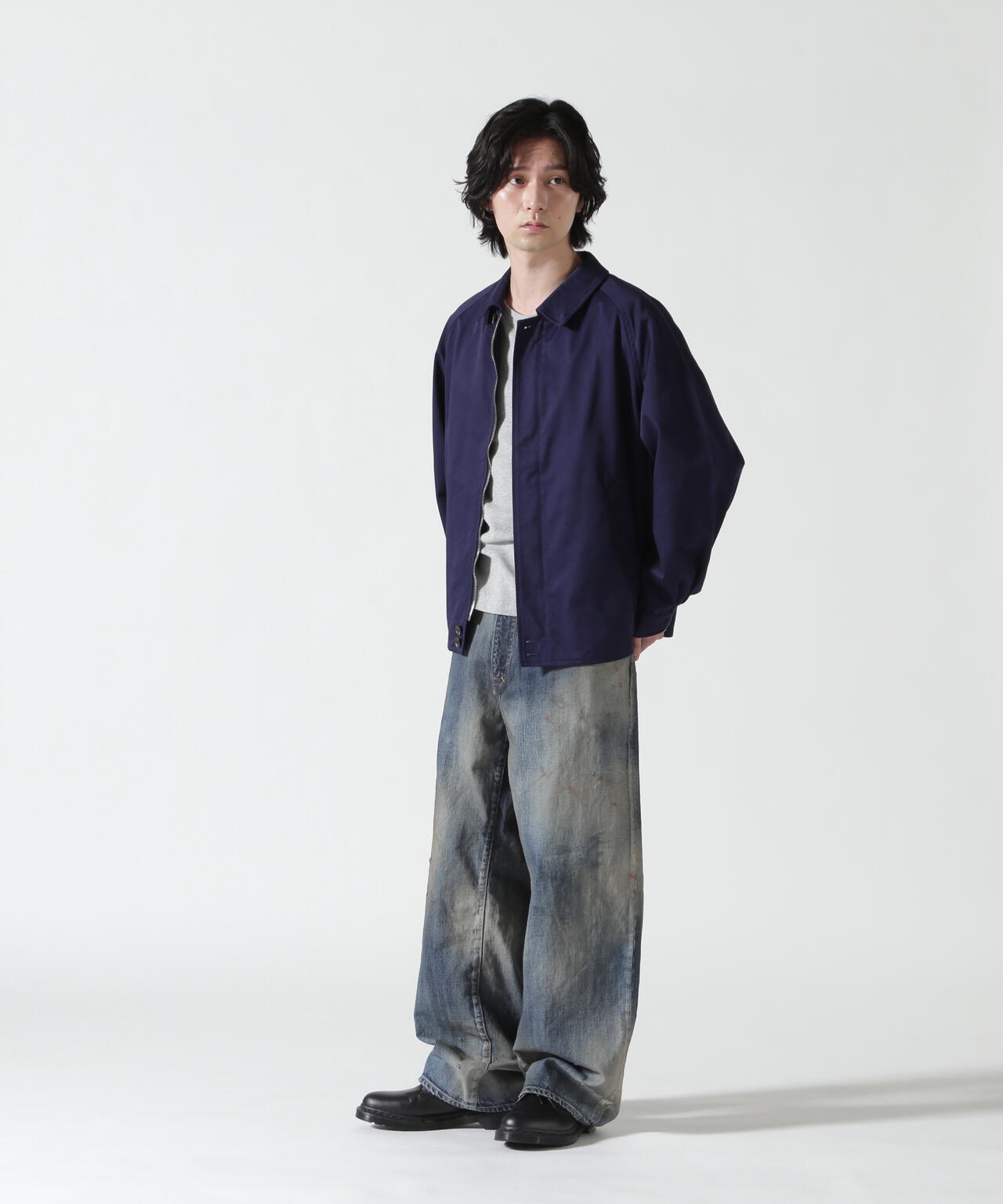 FOUNDOUR/ファウンダ/T/C TWILL ZIP UP BLOUSON | GARDEN（ガーデン