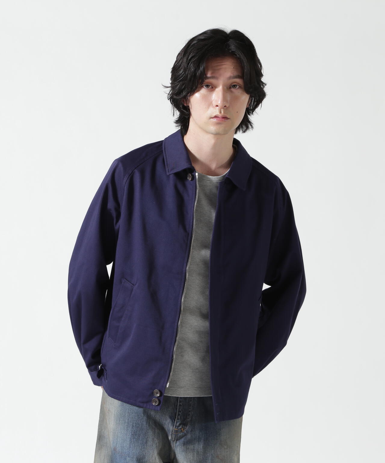 FOUNDOUR/ファウンダ/T/C TWILL ZIP UP BLOUSON | GARDEN（ガーデン