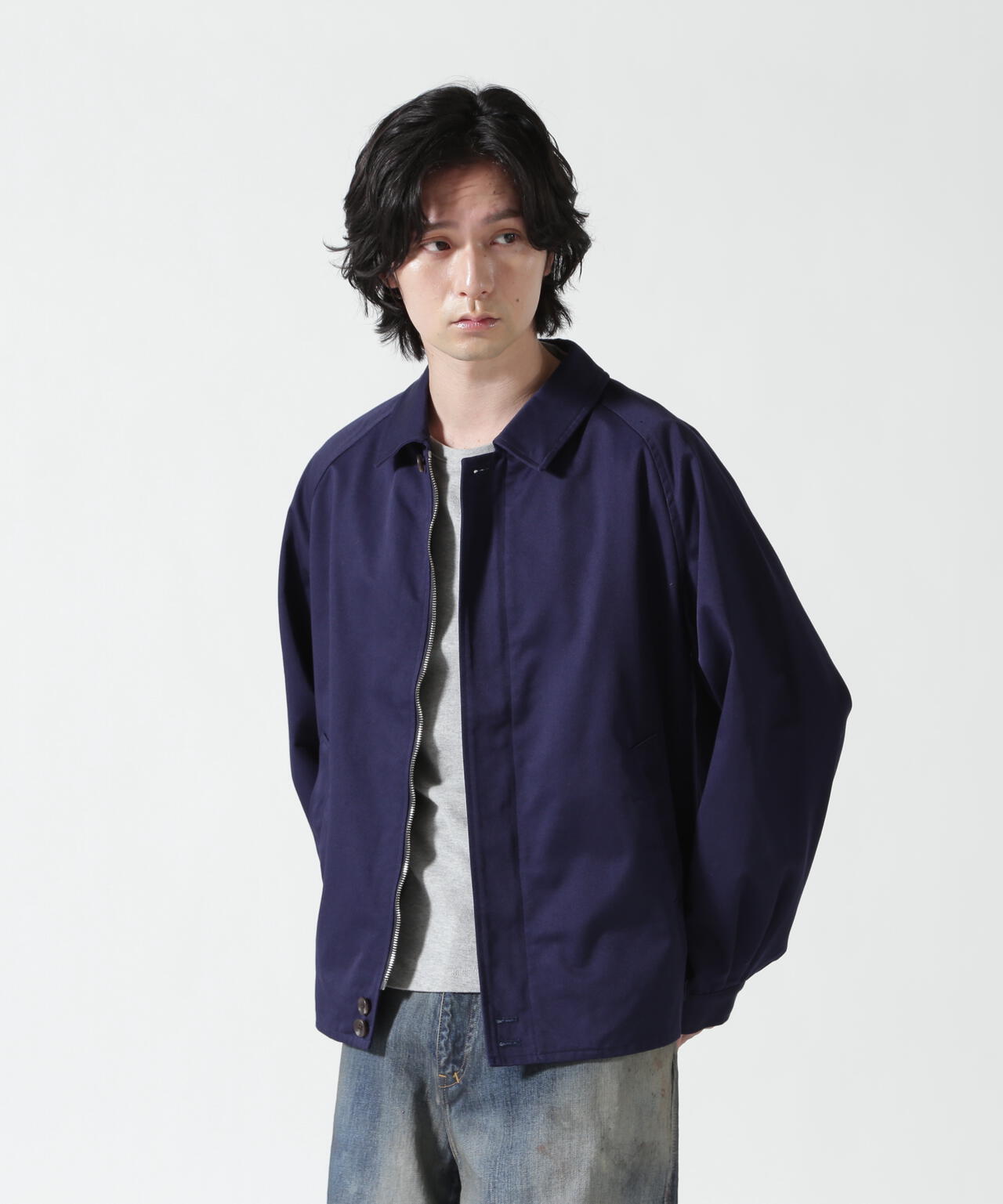FOUNDOUR/ファウンダ/T/C TWILL ZIP UP BLOUSON | GARDEN（ガーデン