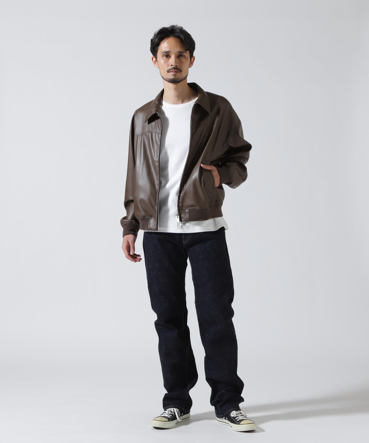 Toironier フェイクレザージャケット　パンツ Toironier/トワロニエ/Artificial Leather Work | GARDEN（ガーデン