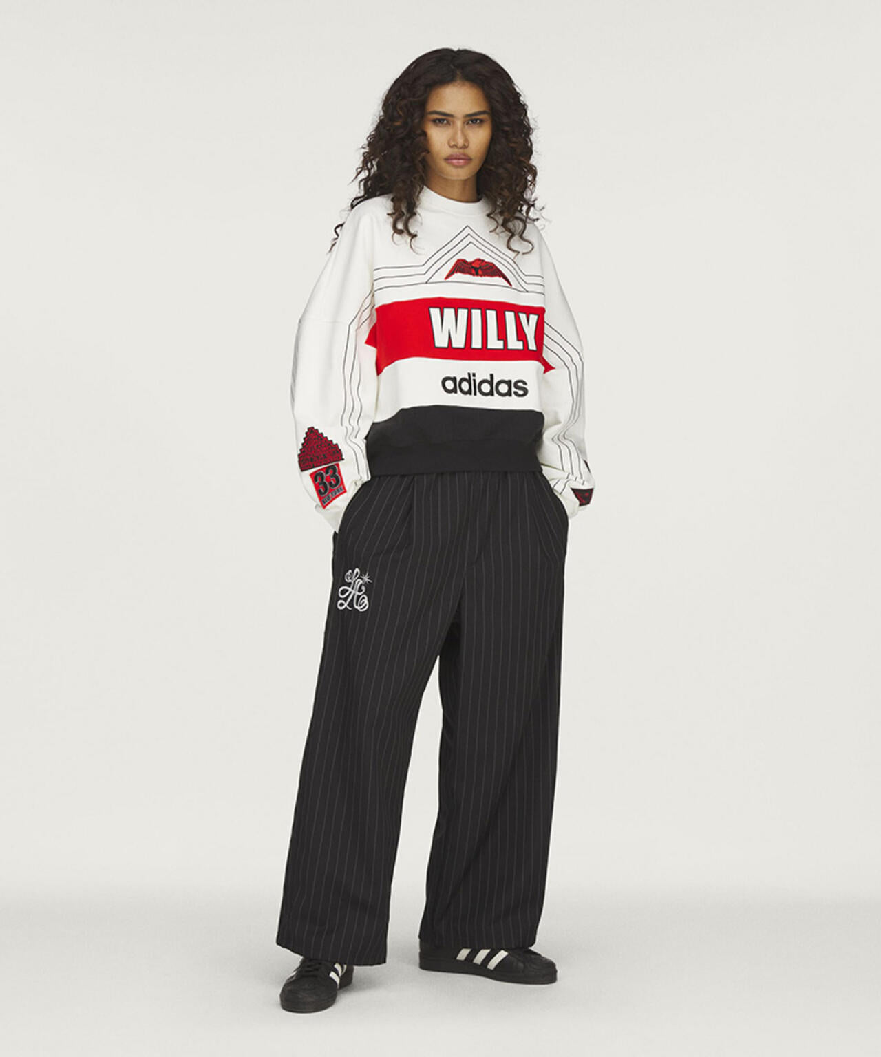 adidas×WILLY CHAVARRIA/アディダス×ウィリーチャバリア/WC PINSTRIPE