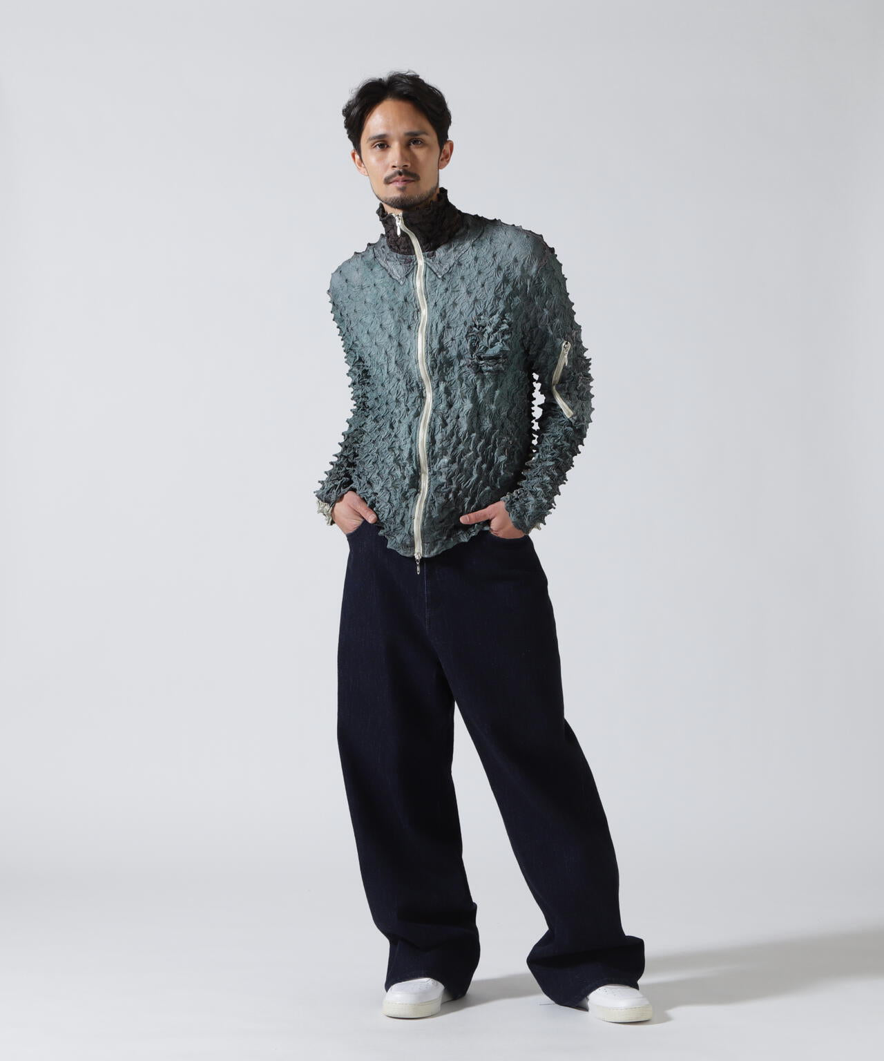 MASU/エムエーエスユー/SPIKY FLIGHT JACKET/M26U6BL002 | GARDEN