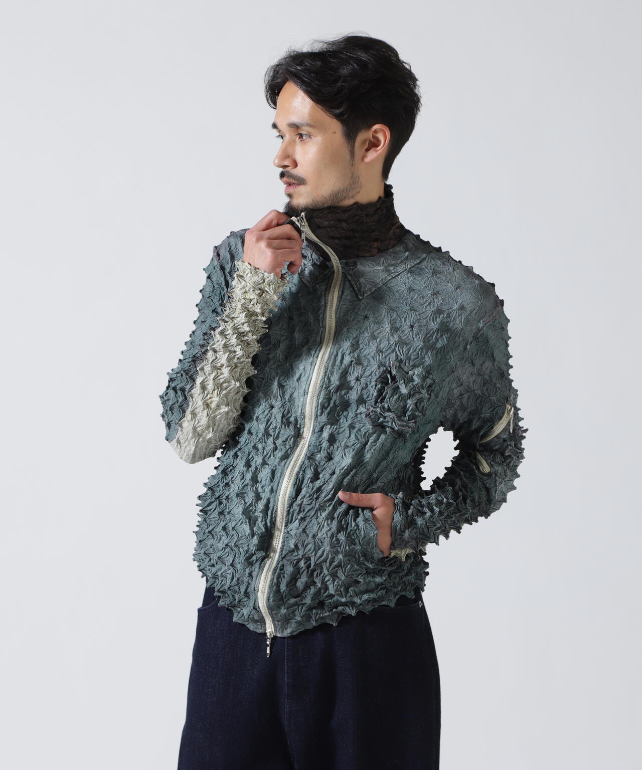 MASU/エムエーエスユー/SPIKY FLIGHT JACKET/M26U6BL002 | GARDEN
