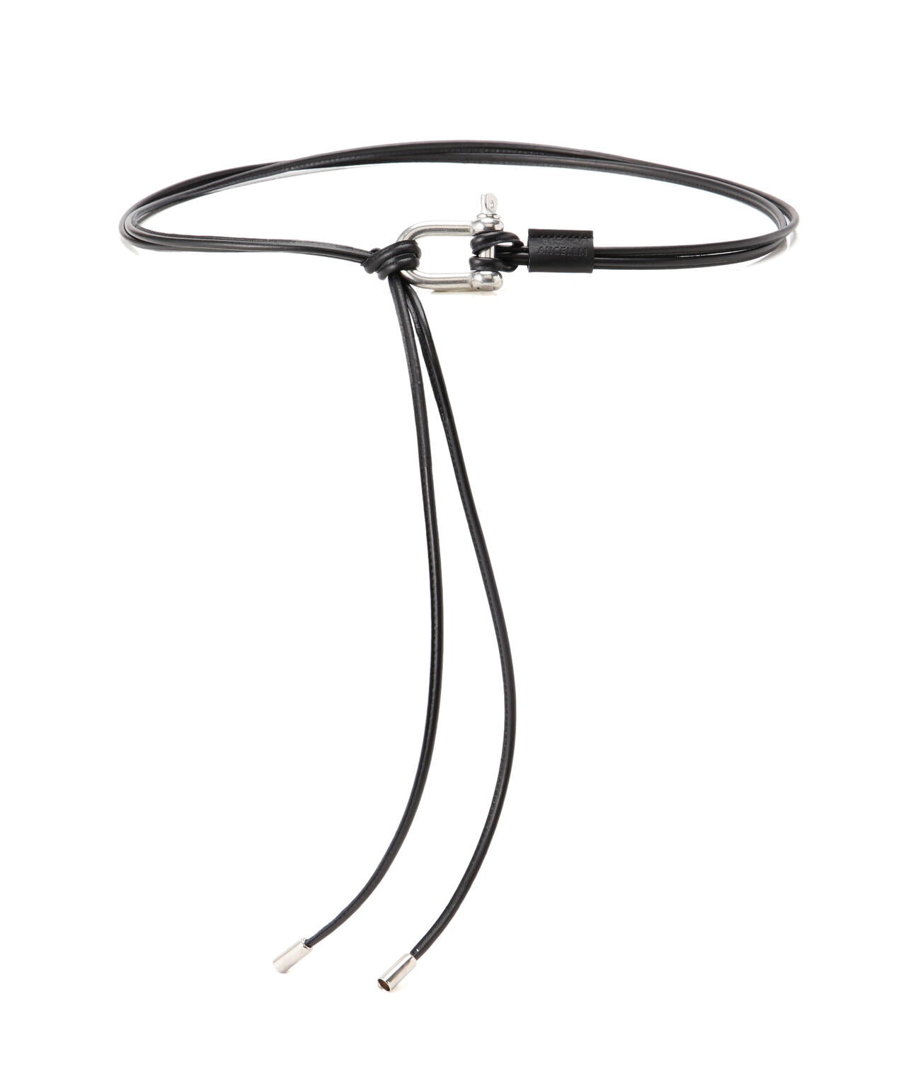 ANCELLM/アンセルム/LEATHER ROPE BELT/ANC-GD12