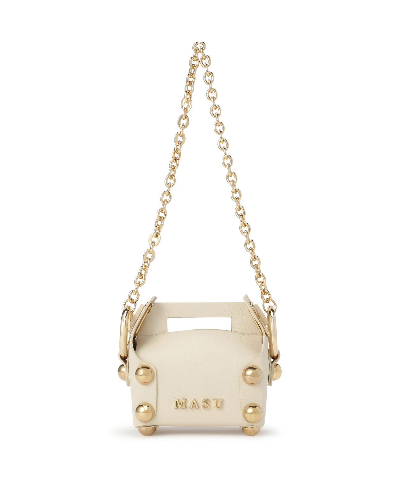 MASU/エムエーエスユー/LEATHER CAKE BAG PETIT/M26U6OJ007