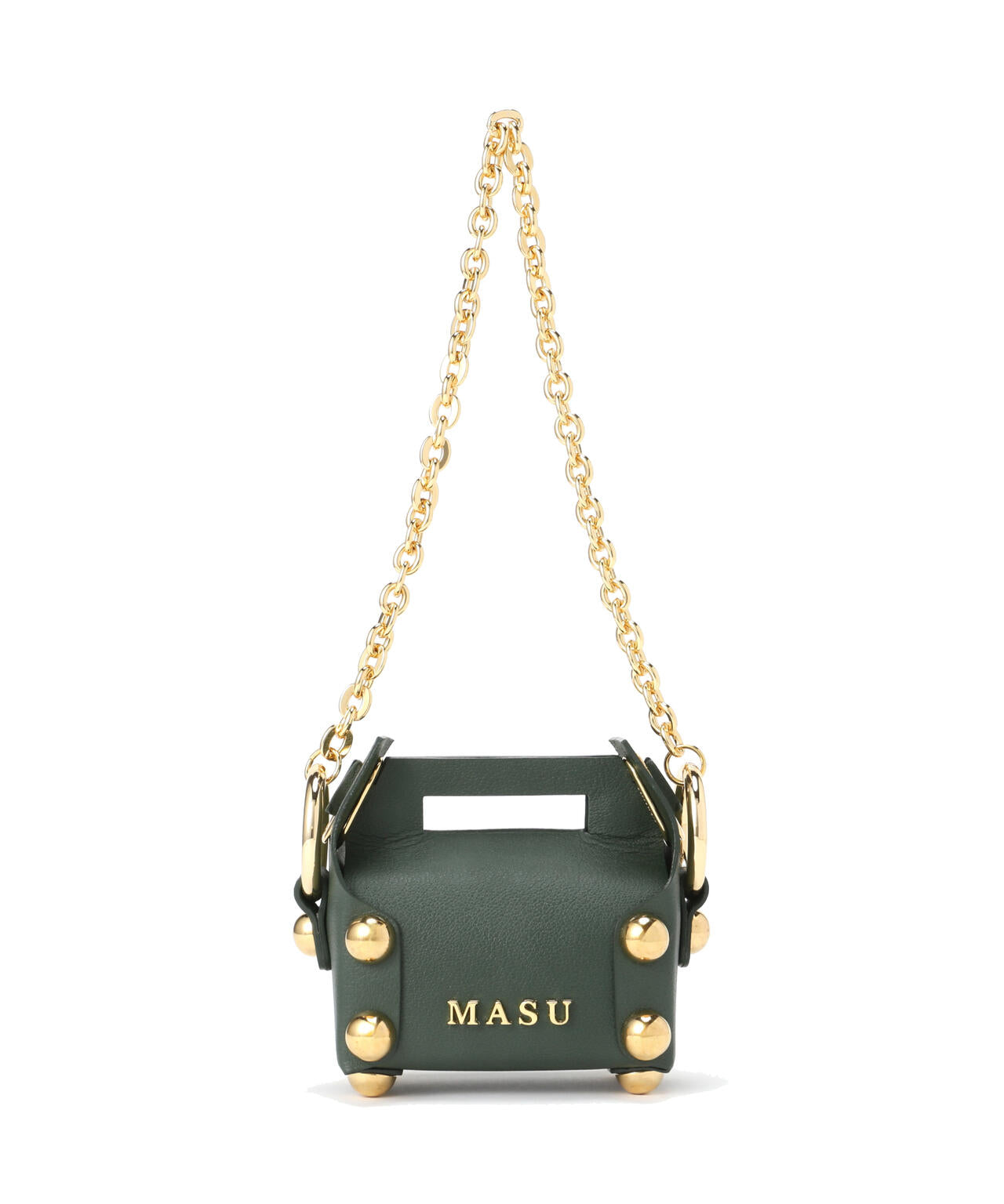 MASU/エムエーエスユー/LEATHER CAKE BAG PETIT/M26U6OJ007