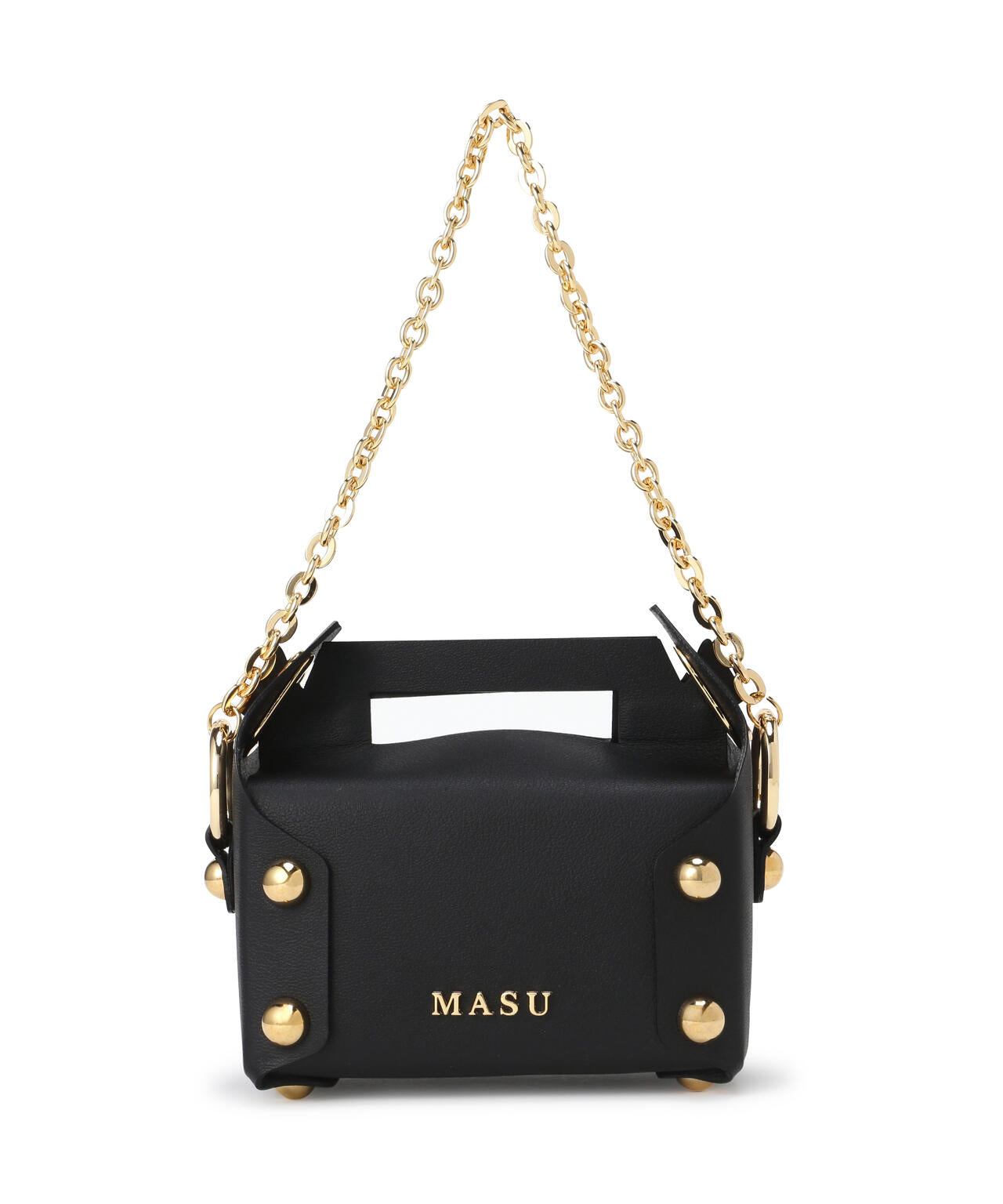 MASU/エムエーエスユー/LEATHER CAKE BAG/M26U6OJ008