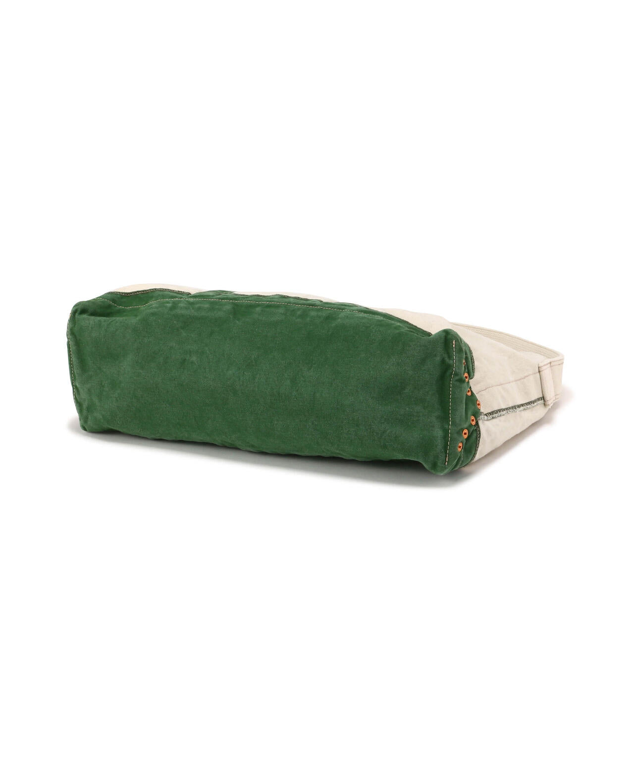 タグ付き　ナイスネス　トートバッグ　カーキ NICENESS / L.Lesh (Natural×Green) | twelve