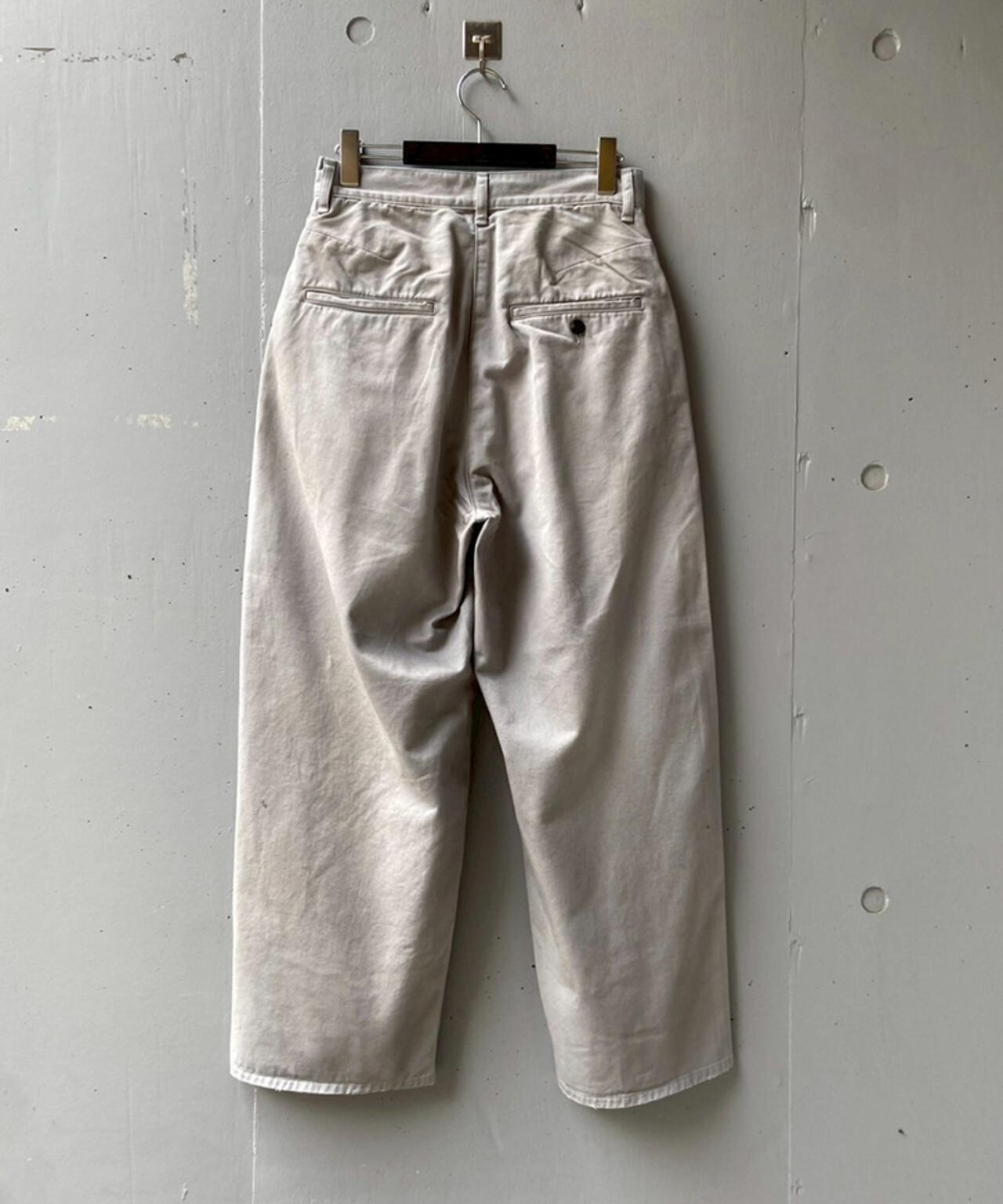 ANCELLM×GARDEN/アンセルム×ガーデン/WIDE CHINO SLACKS EX/ANC-GRD