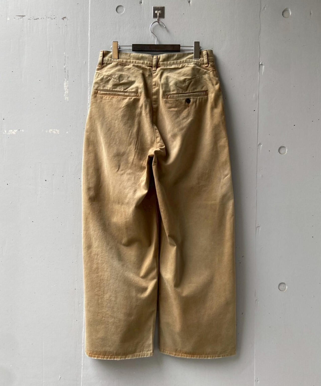 ANCELLM×GARDEN/アンセルム×ガーデン/WIDE CHINO SLACKS EX/ANC-GRD