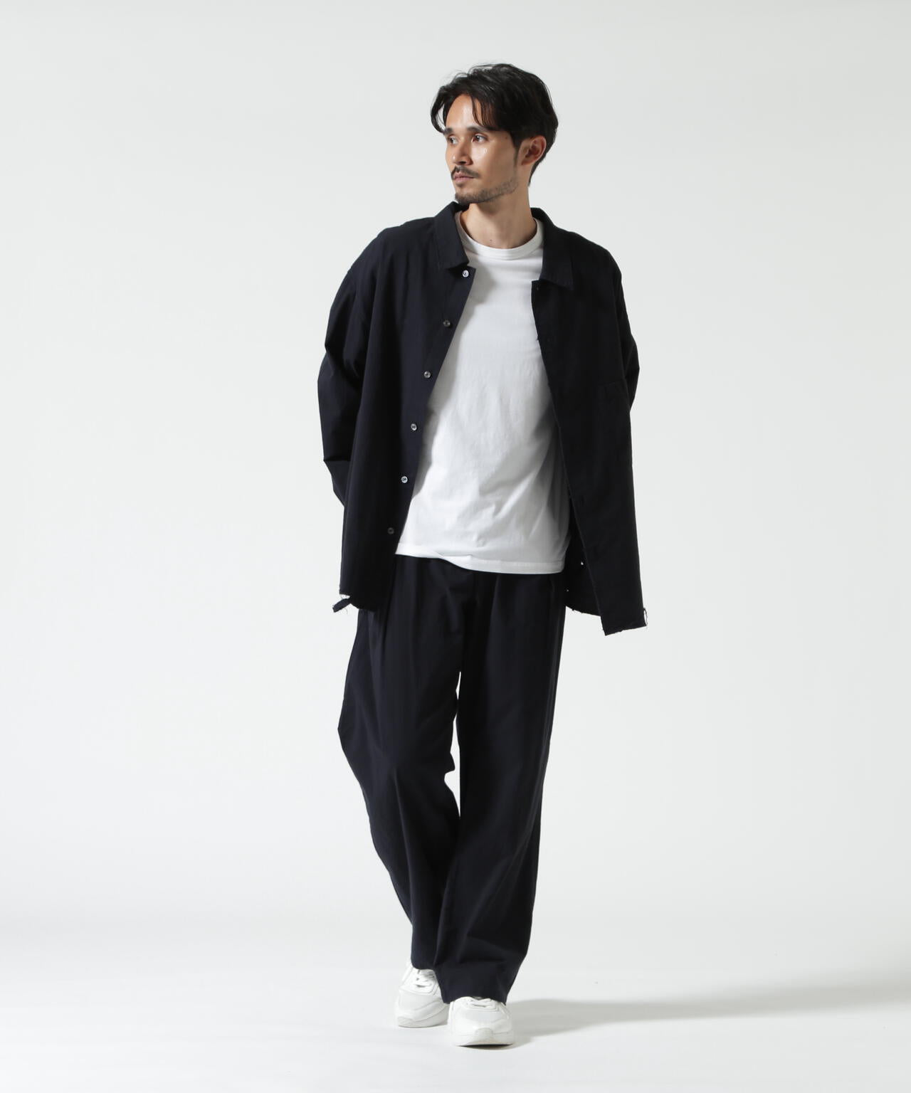 ANCELLM×GARDEN/アンセルム×ガーデン/C/S MIDDLE STRAIGHT SLACKS EX