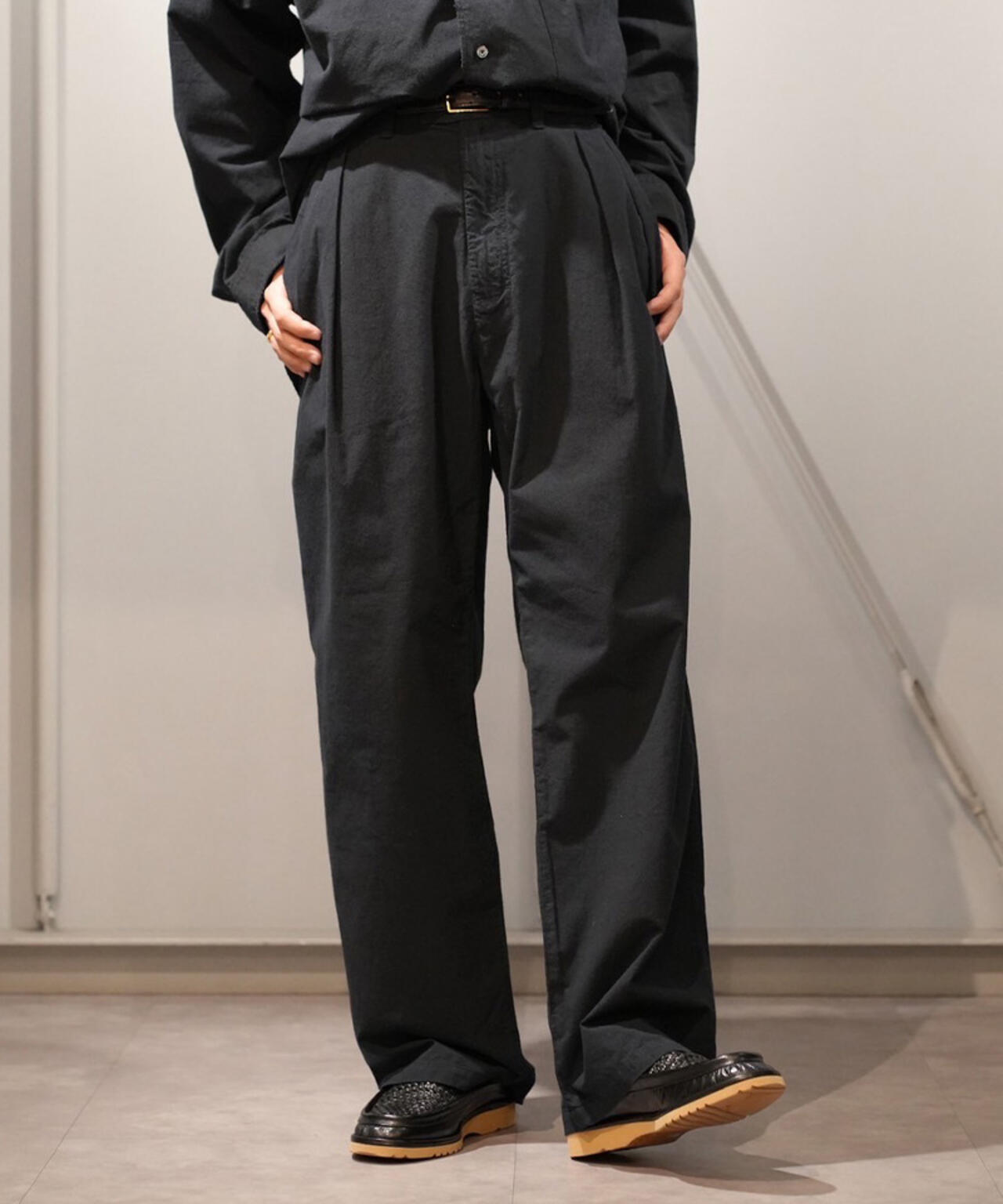 ANCELLM×GARDEN/アンセルム×ガーデン/C/S MIDDLE STRAIGHT SLACKS EX