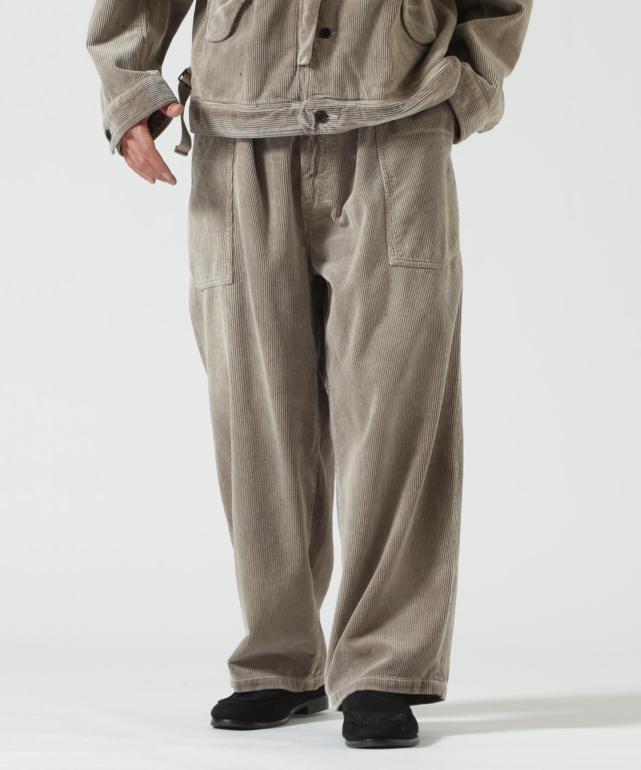 ANCELLM/アンセルム/AGING CORDUROY BAKER PANTS/ANC-PT129 | GARDEN