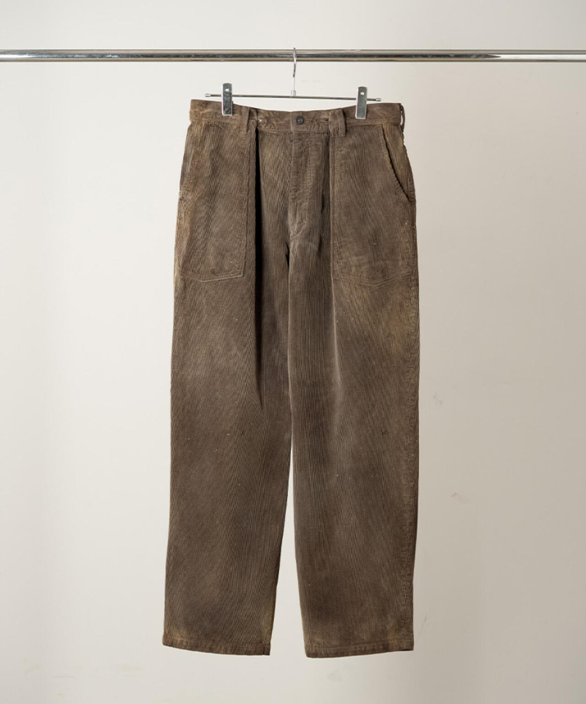 ANCELLM/アンセルム/AGING CORDUROY BAKER PANTS/ANC-PT129