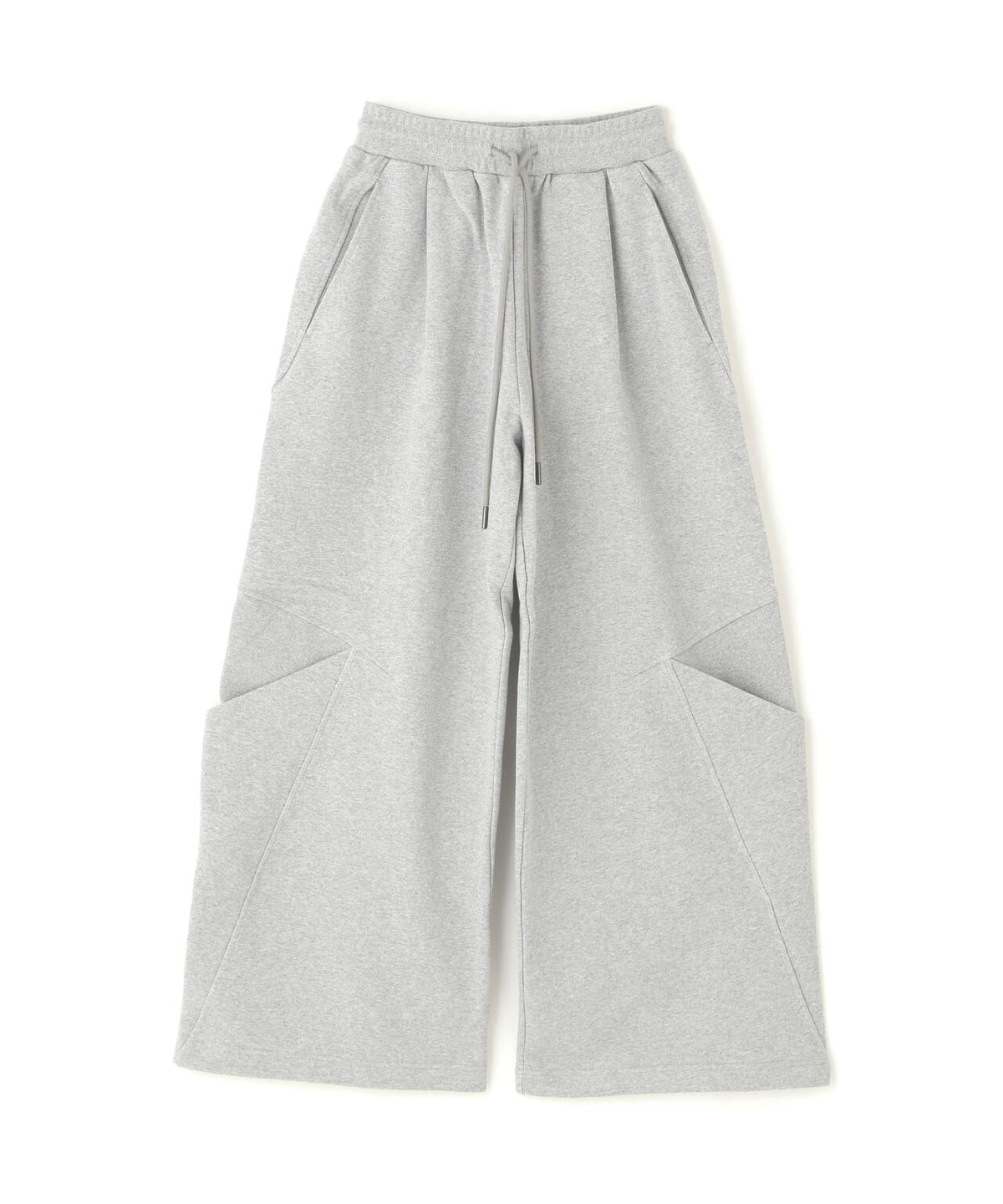 NULLUS/ヌルス/SCULPTURAL CUT WIDE LEG SWEATS/NUAW26TRO007