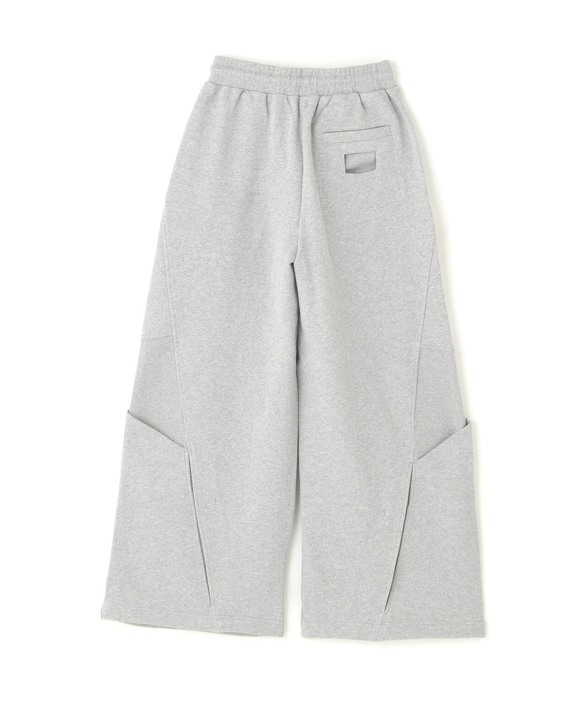 NULLUS/ヌルス/SCULPTURAL CUT WIDE LEG SWEATS/NUAW26TRO007