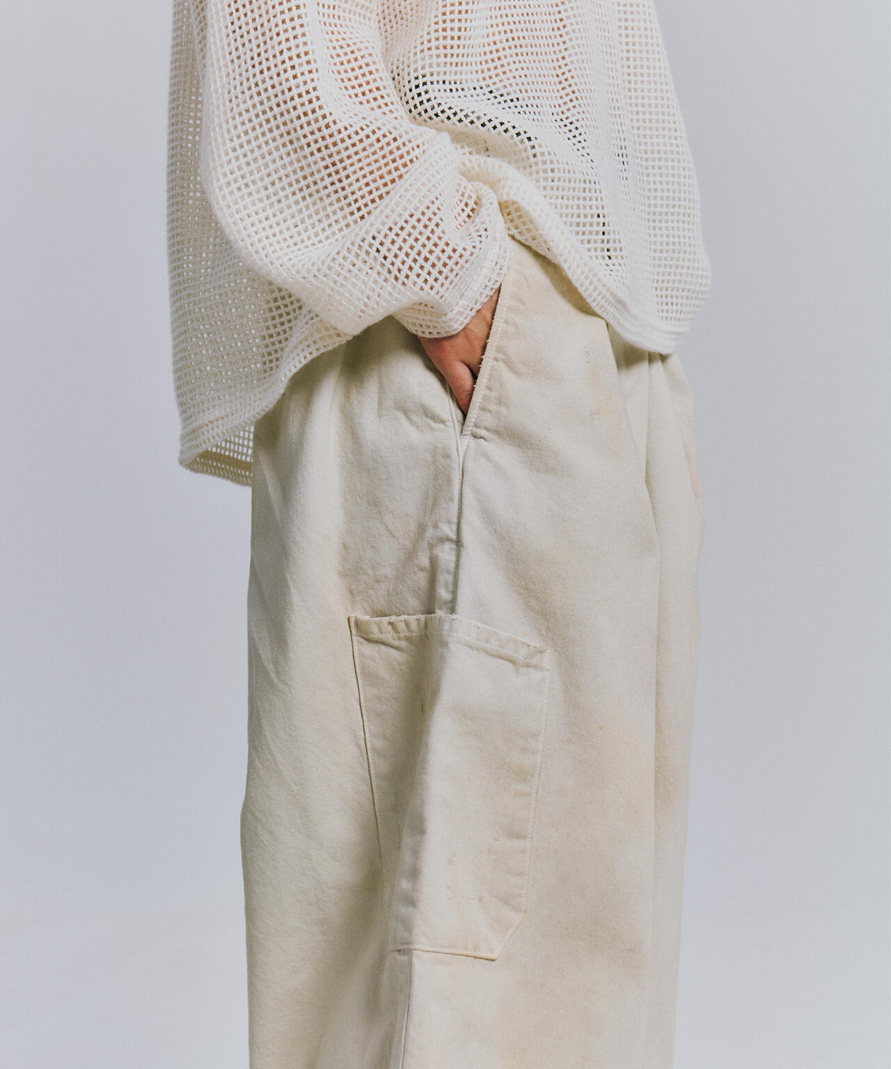 ANCELLM/アンセルム/DENIM PAINTER PANTS/ANC-PT139