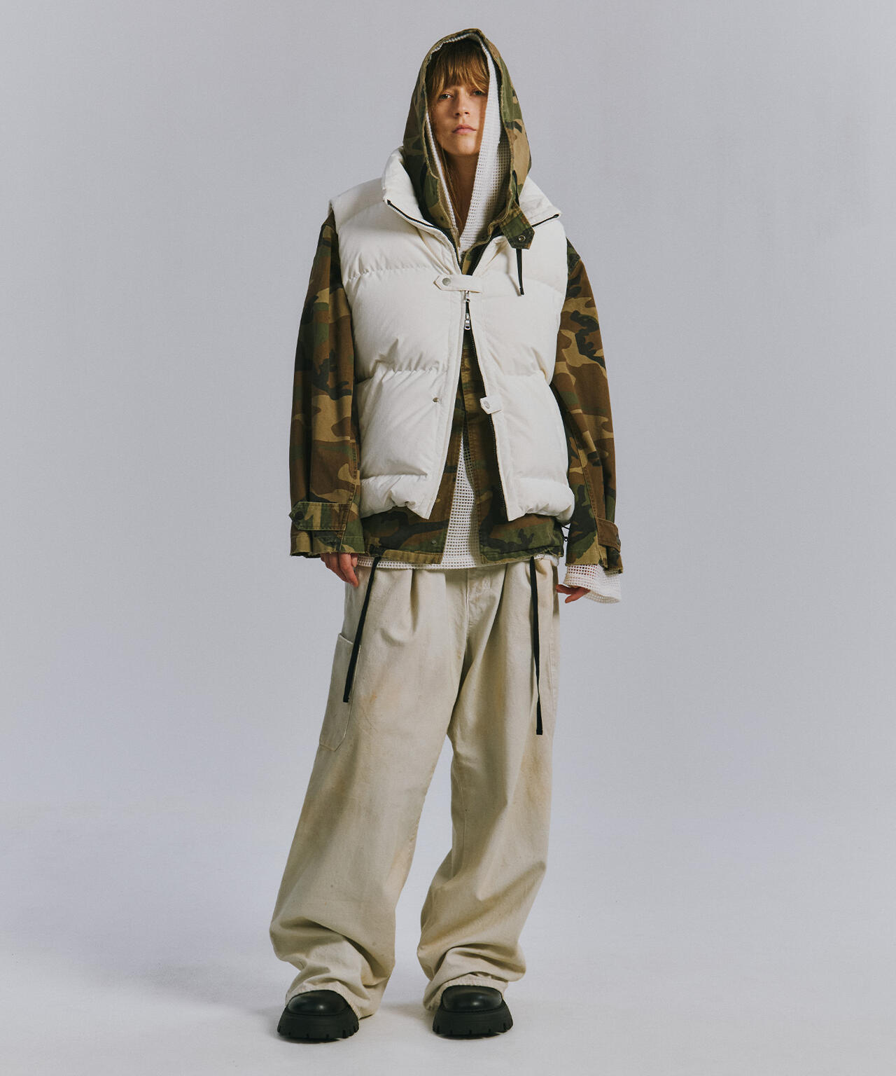 ANCELLM/アンセルム/DENIM PAINTER PANTS/ANC-PT139 | GARDEN