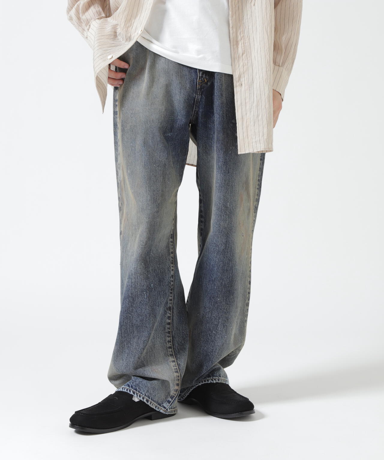 ANCELLM/アンセルム/DENIM PAINTER PANTS/ANC-PT139 | GARDEN ANCELLM/アンセルム/DENIM PAINTER PANTS/ANC-PT139 | GARDEN