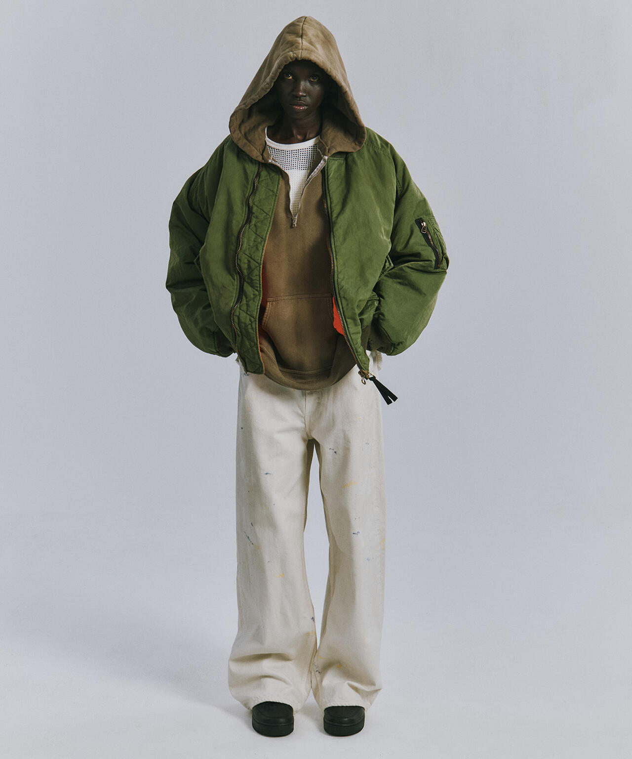 ANCELLM/アンセルム/STRAIGHT WIDE DENIM PANTS/ANC-PT146-A