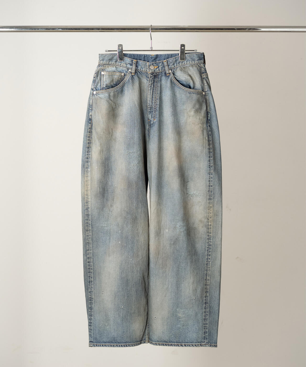 ANCELLM/アンセルム/STRAIGHT WIDE DENIM PANTS/ANC-PT146-A