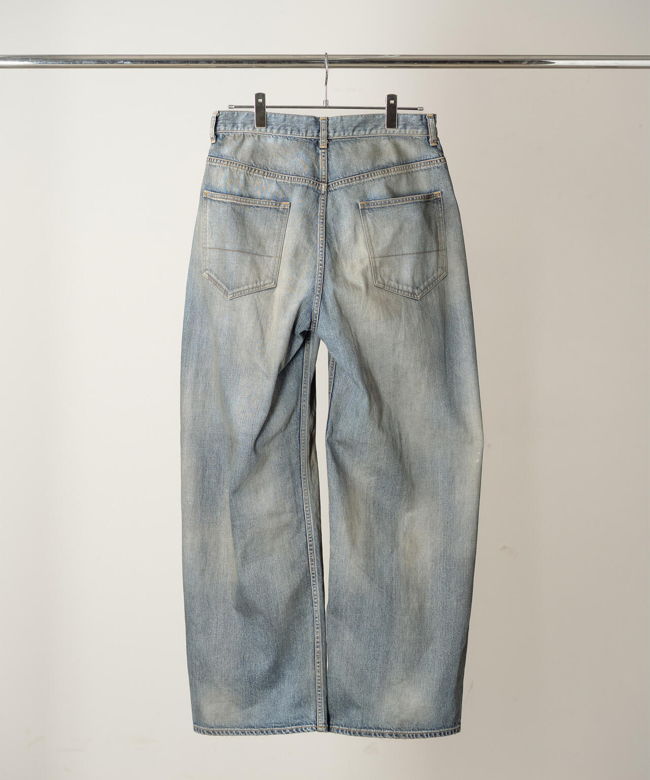ANCELLM/アンセルム/STRAIGHT WIDE DENIM PANTS/ANC-PT146-A