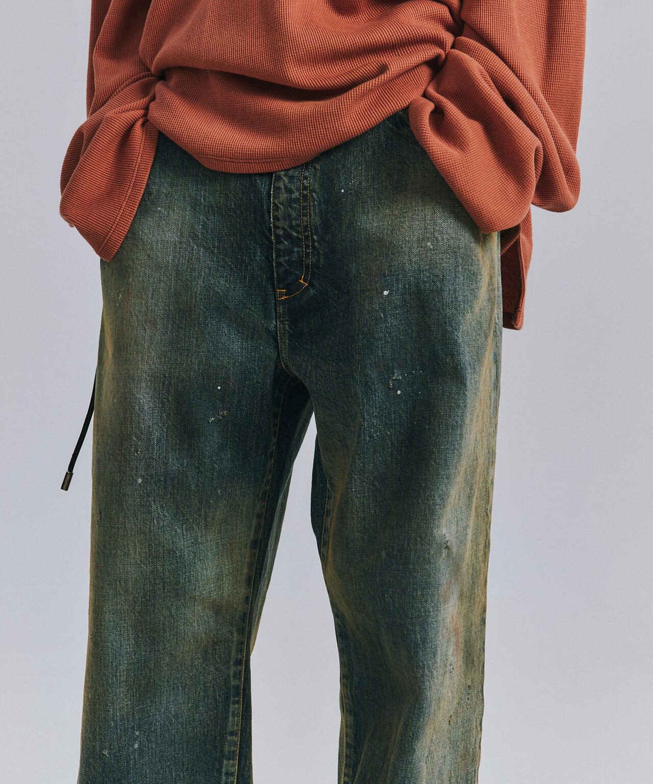 ANCELLM/アンセルム/#02 TAPERED 5P DENIM PANTS/ANC-#02-26AW