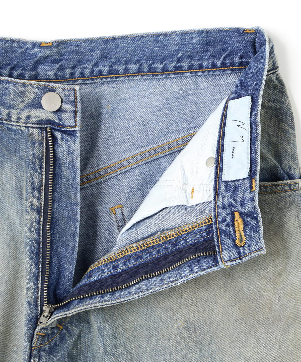 ANCELLM/アンセルム#08 MIDDLE STRAIGHT 5P DENIM/ANC-#08-26AW-A