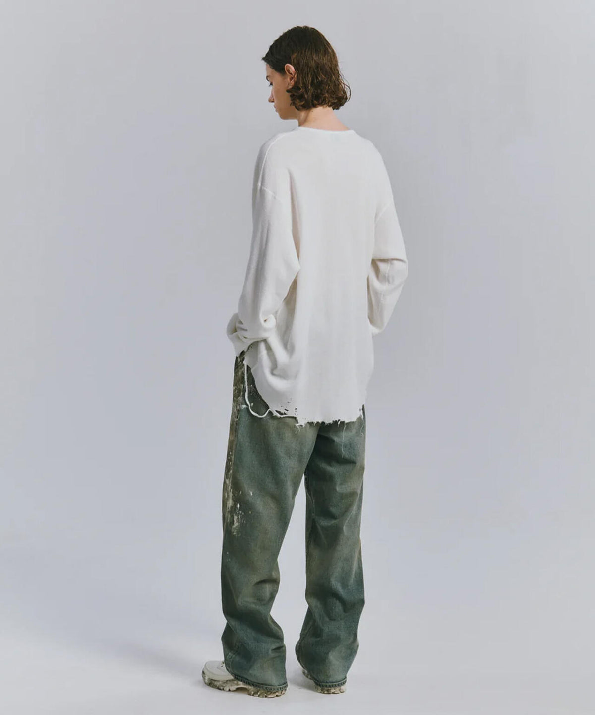 ANCELLM/アンセルム/#08 PAINTED MIDDLE STRAIGHT 5P/ANC-#08-26AW-B
