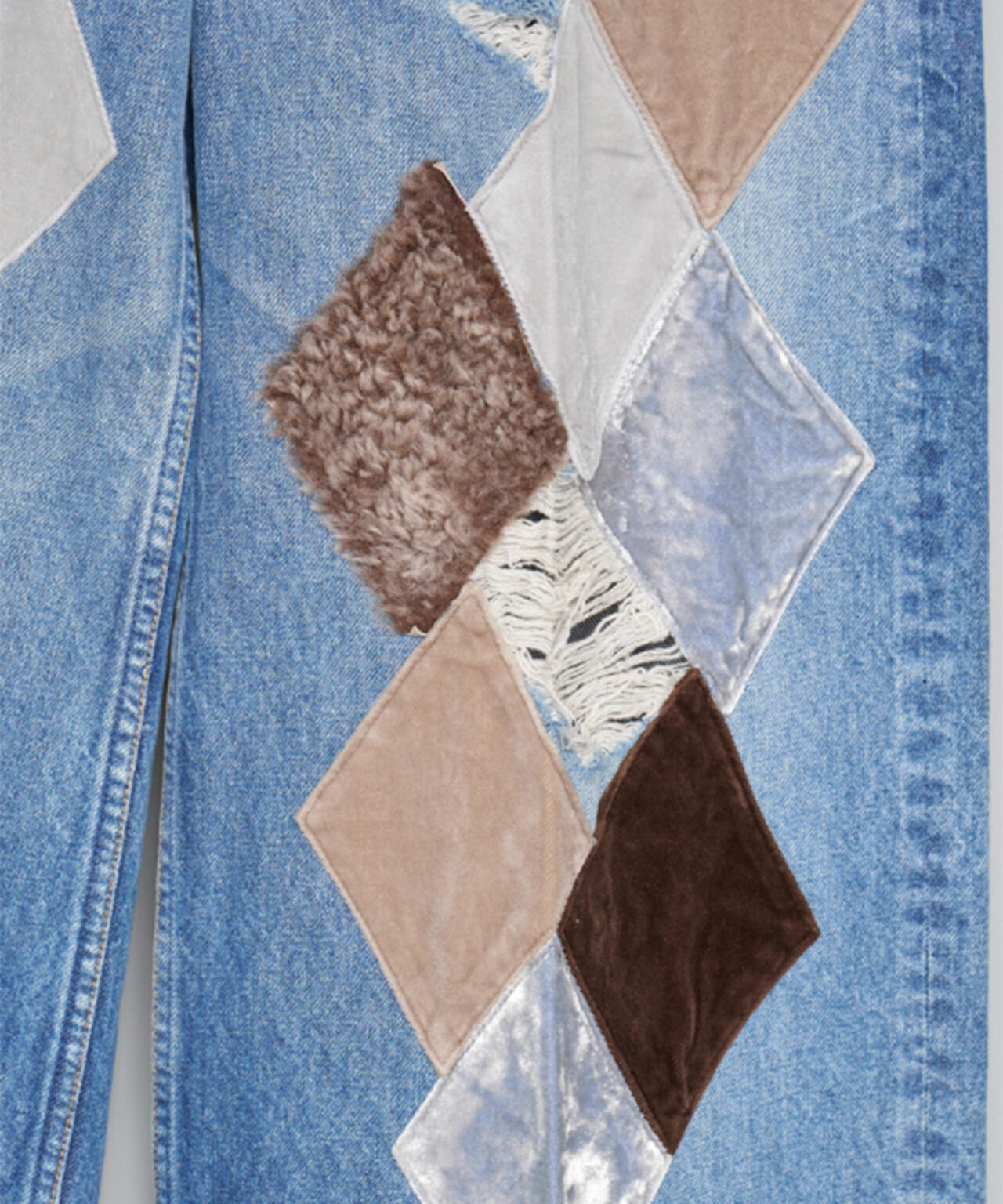 MASU/エムエーエスユー/MB DIAMOND WIDE JEANS/B26H9PL002