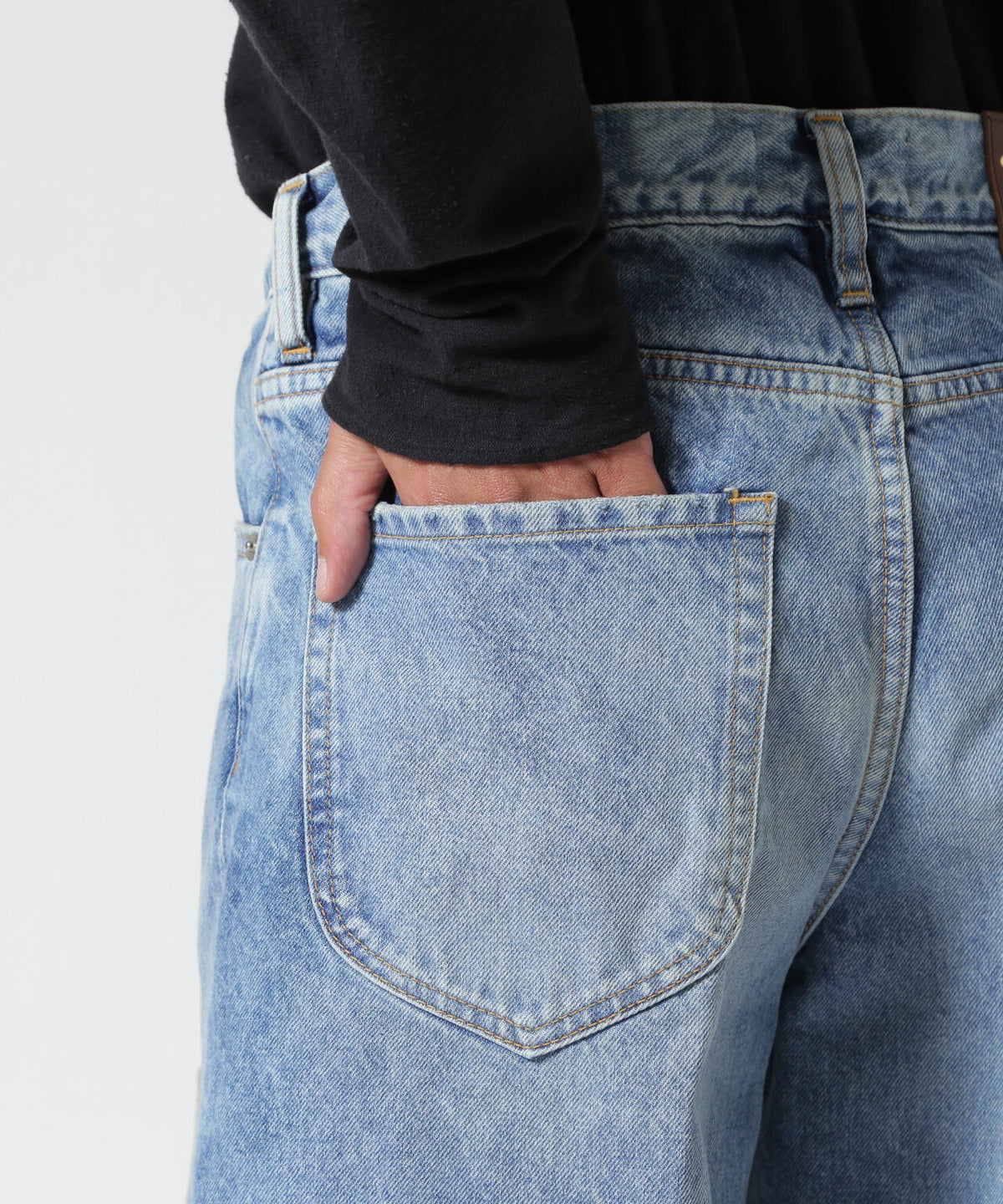 MASU/エムエーエスユー/MB DIAMOND WIDE JEANS/B26H9PL002