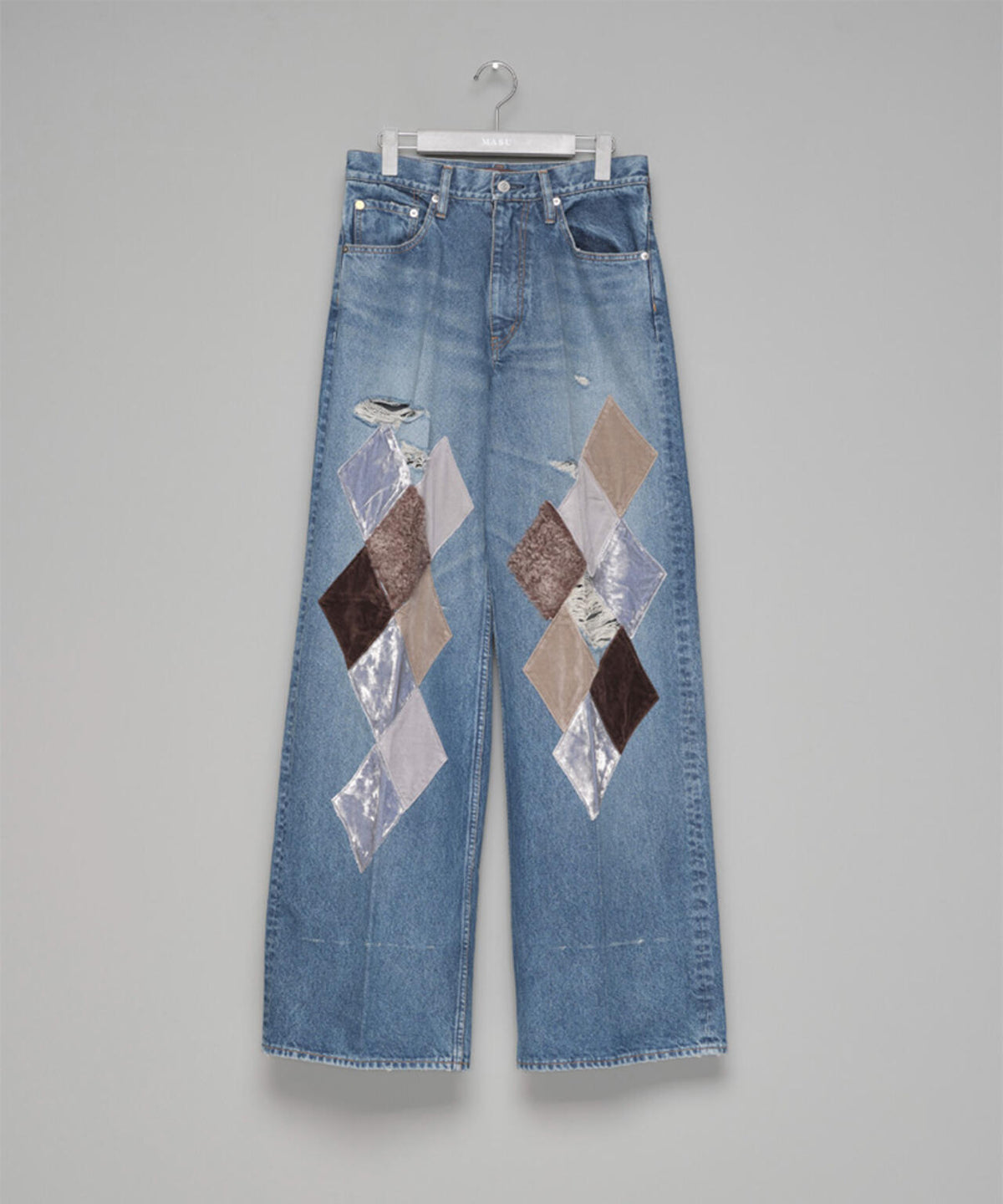MASU/エムエーエスユー/MB DIAMOND WIDE JEANS/B26H9PL002