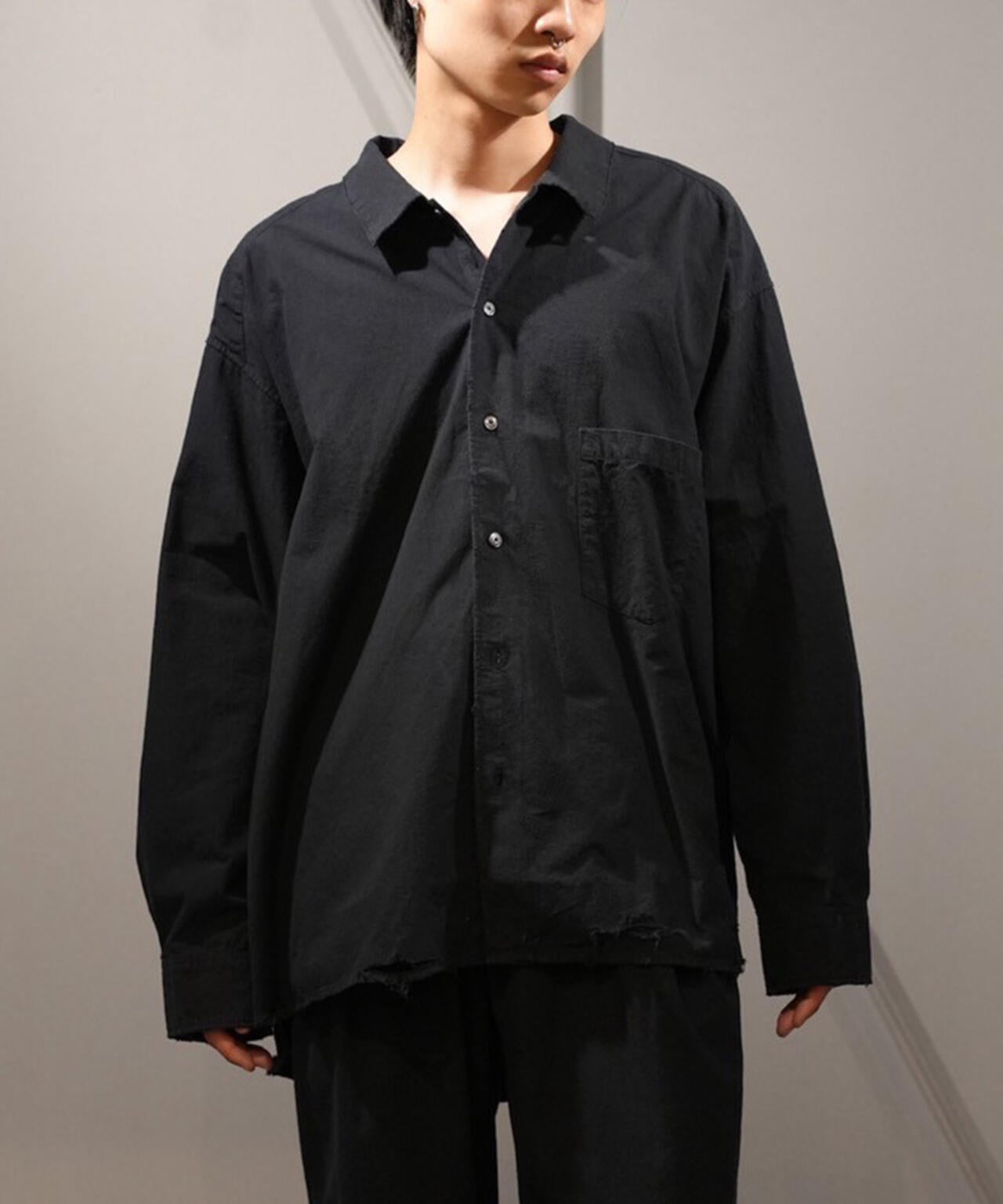 ANCELLM×GARDEN/アンセルム×ガーデン/C/S BOXY SHIRT EX/ANC-GRD-SH01