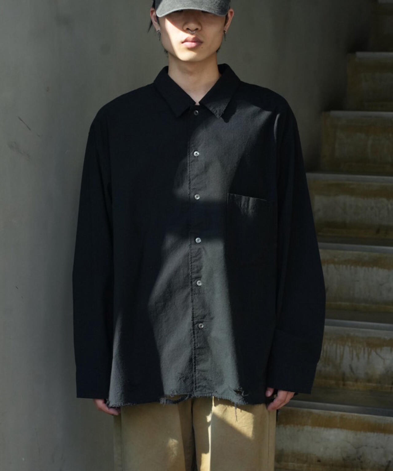 ANCELLM×GARDEN/アンセルム×ガーデン/C/S BOXY SHIRT EX/ANC-GRD-SH01