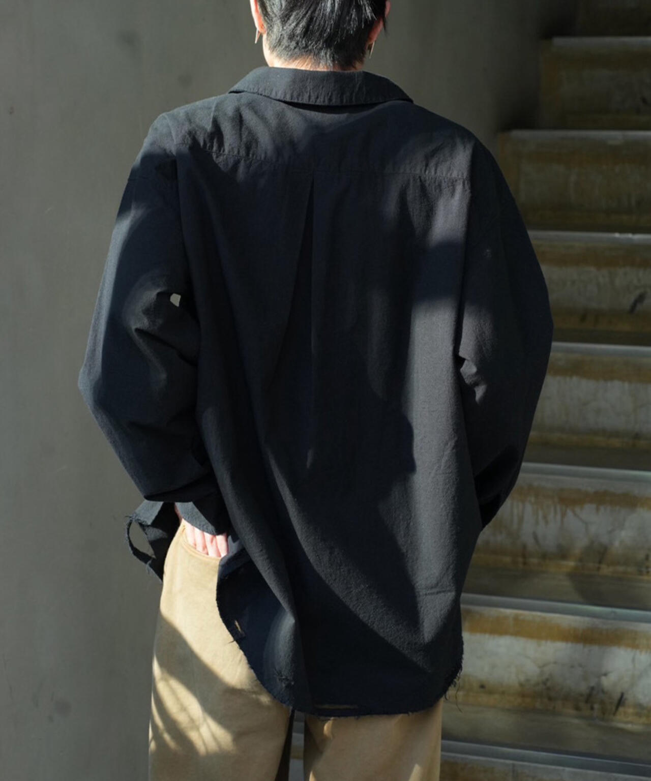 ANCELLM×GARDEN/アンセルム×ガーデン/C/S BOXY SHIRT EX/ANC-GRD-SH01