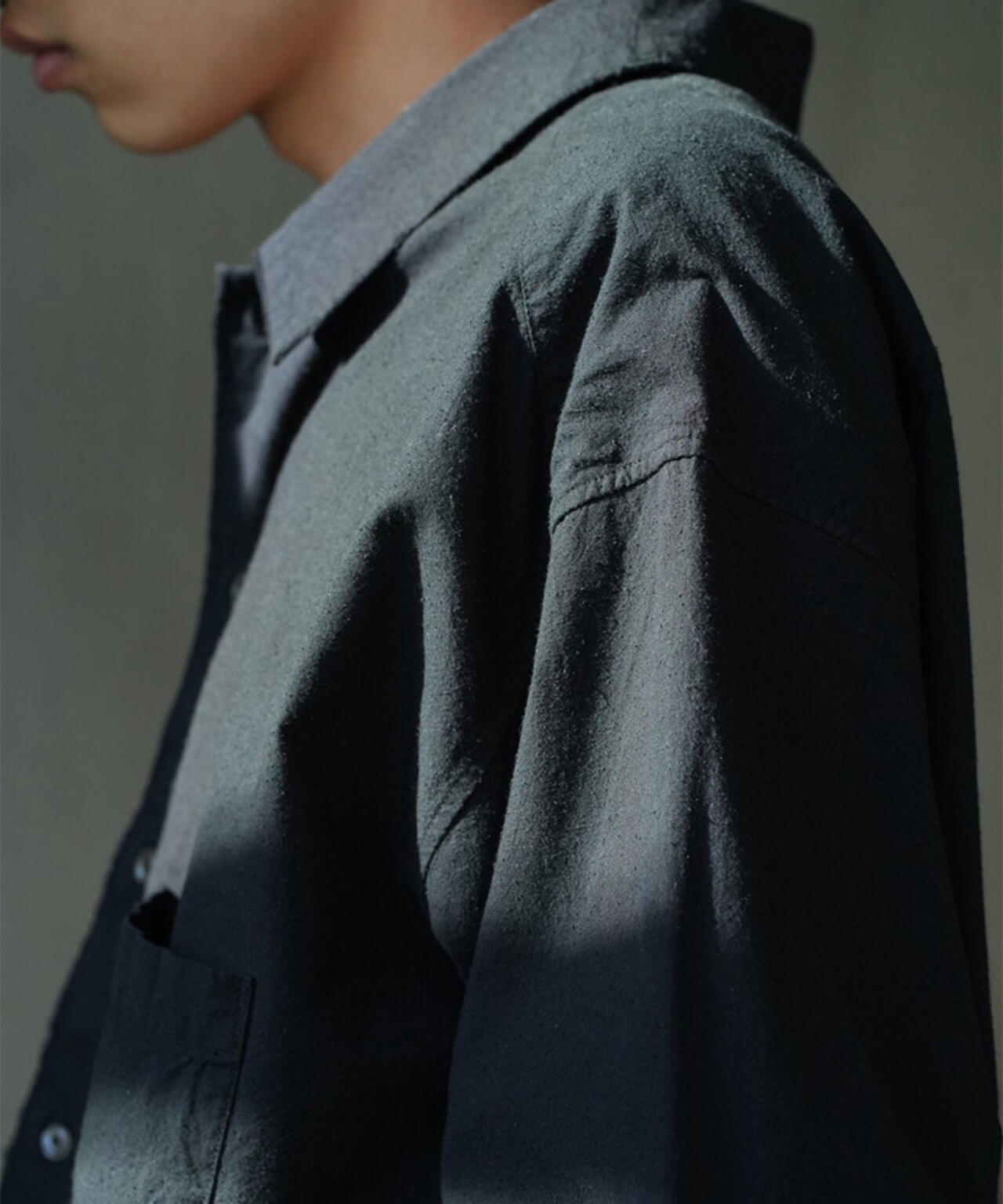 ANCELLM×GARDEN/アンセルム×ガーデン/C/S BOXY SHIRT EX/ANC-GRD-SH01