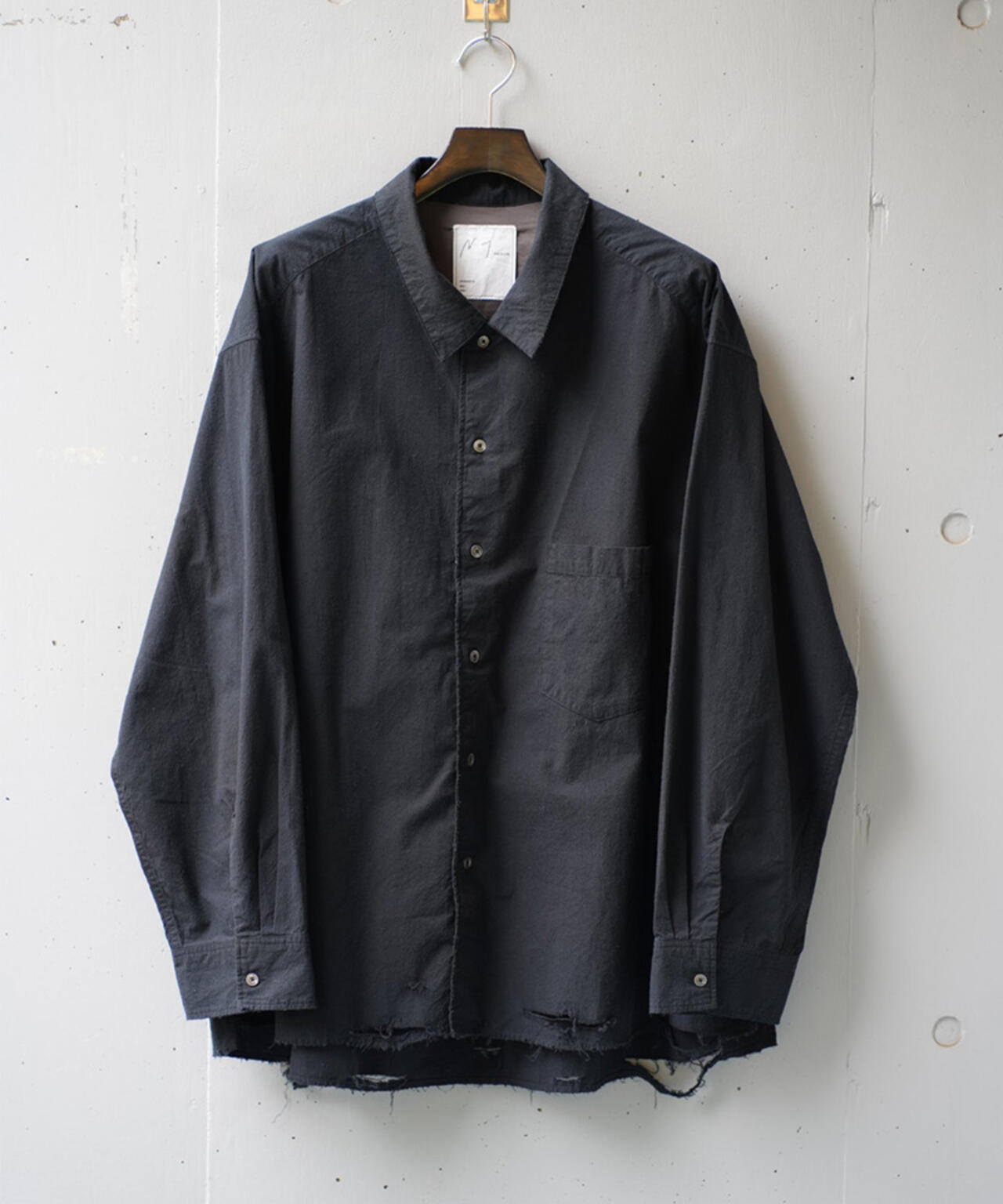 ANCELLM×GARDEN/アンセルム×ガーデン/C/S BOXY SHIRT EX/ANC-GRD-SH01