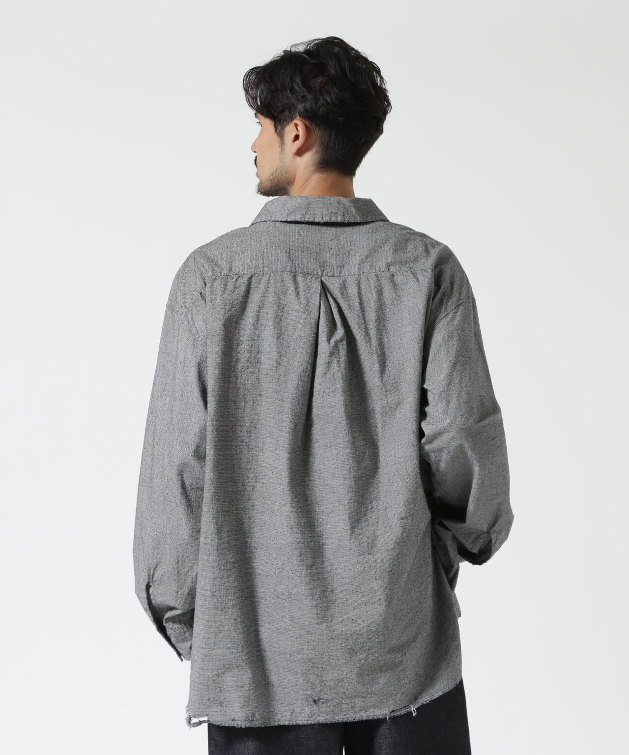 ANCELLM×GARDEN/アンセルム×ガーデン/C/S BOXY SHIRT EX/ANC-GRD-SH01