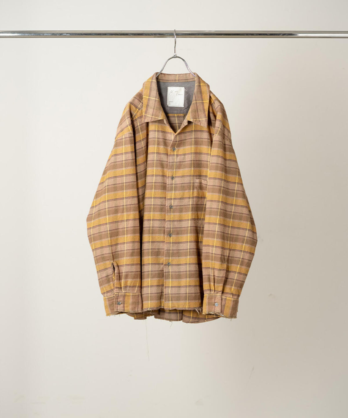 ANCELLM/アンセルム/NEL CHECK SHIRT/ANC-SH103