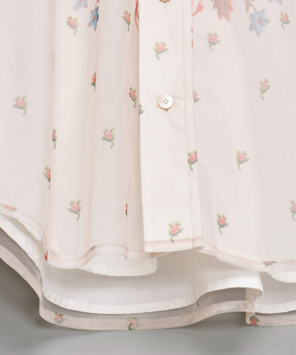 MASU/エムエーエスユー/ROCOCO LAYERED WESTERN SHIRT/M26H9SL003