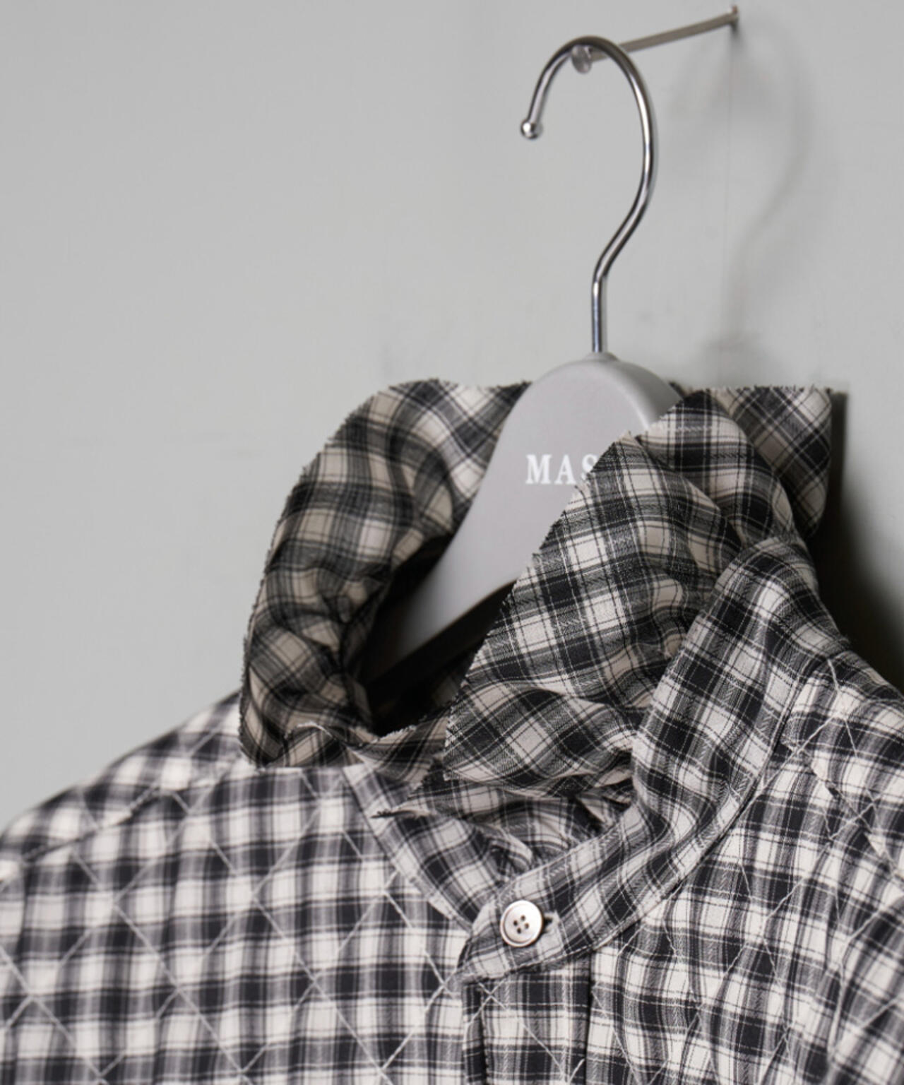 MASU/エムエーエスユー/PRINCE PUFFER PLAID SHIRT/M26H9SL004