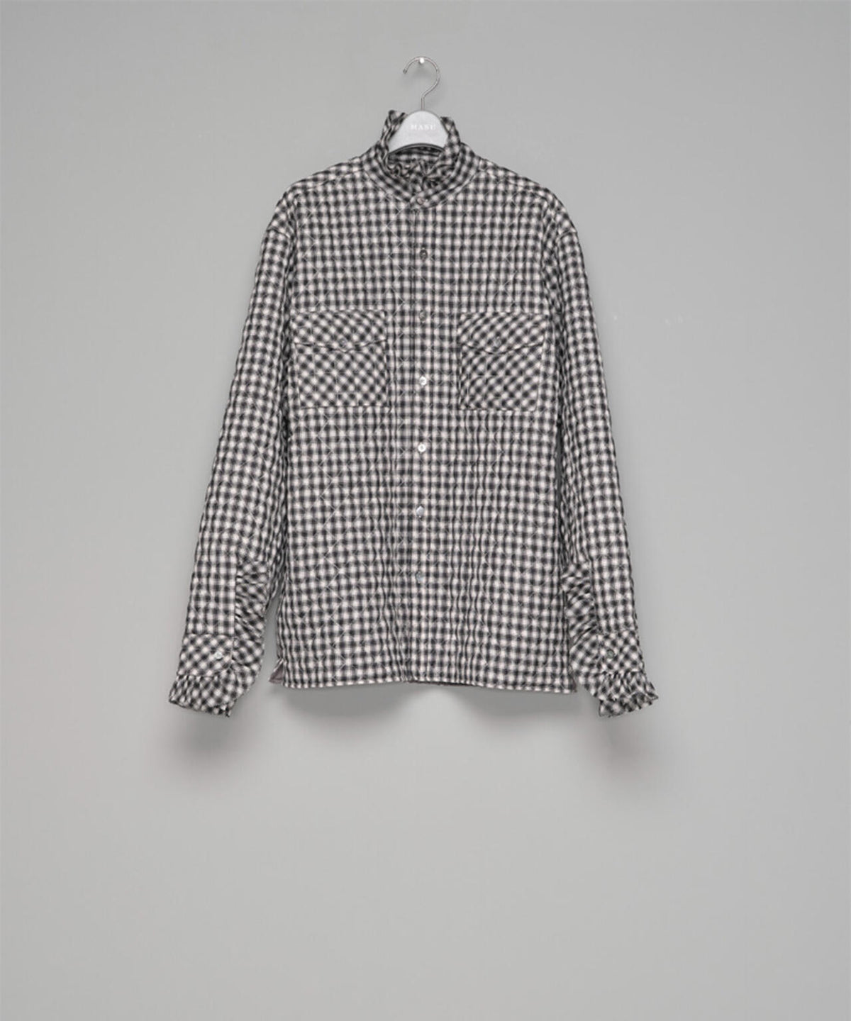 MASU/エムエーエスユー/PRINCE PUFFER PLAID SHIRT/M26H9SL004