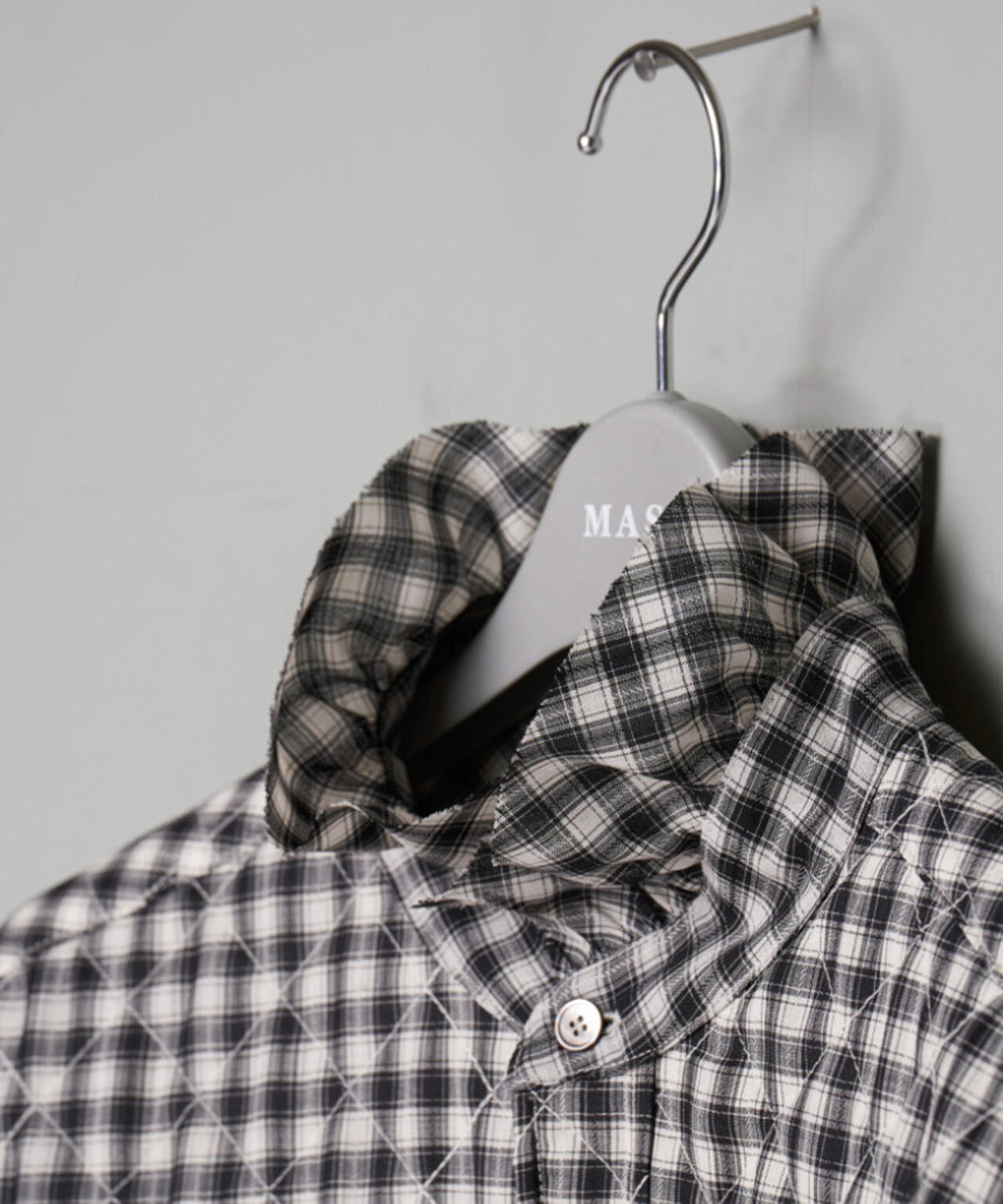 MASU/エムエーエスユー/PRINCE PUFFER PLAID SHIRT/M26H9SL004