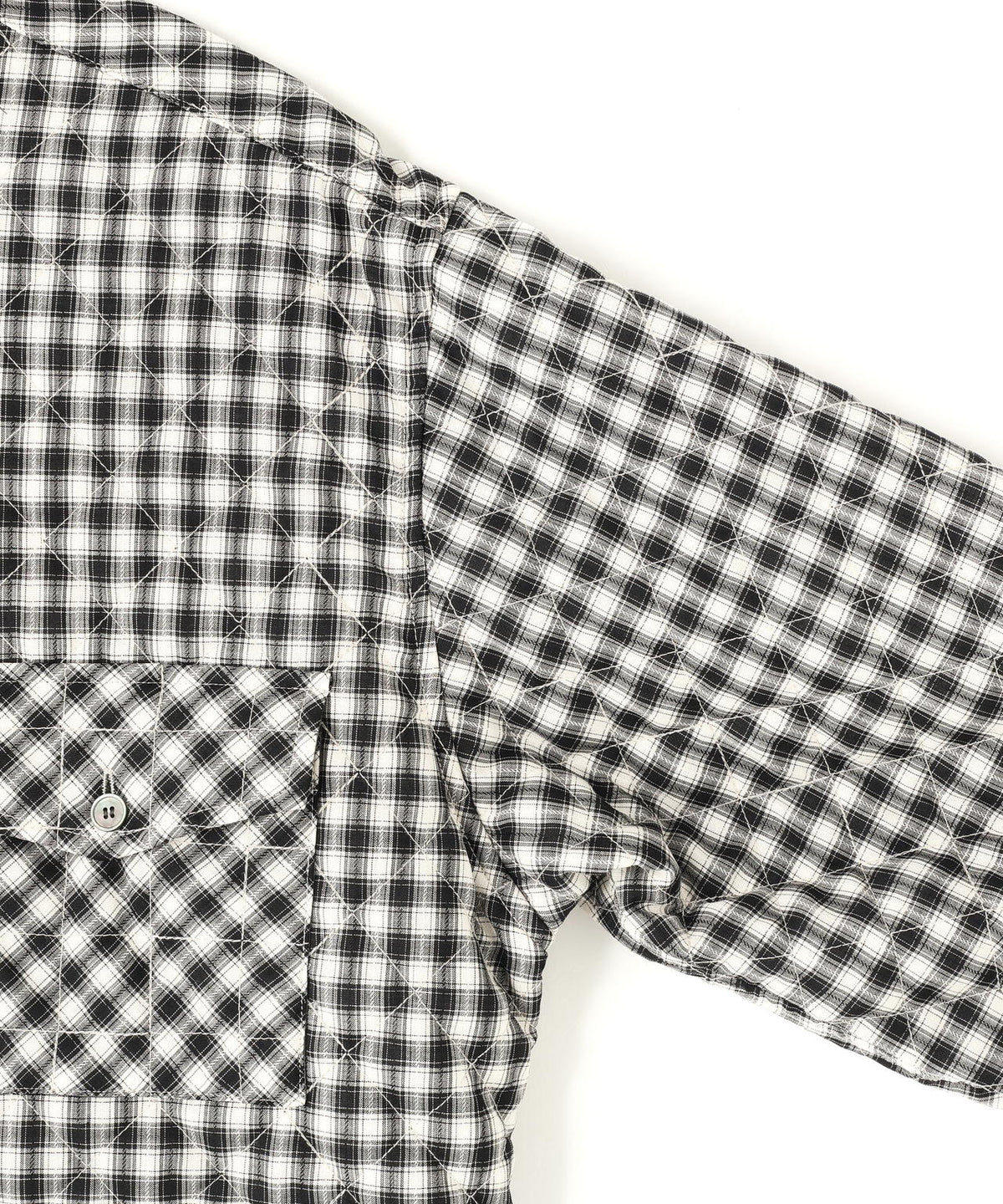 MASU/エムエーエスユー/PRINCE PUFFER PLAID SHIRT/M26H9SL004