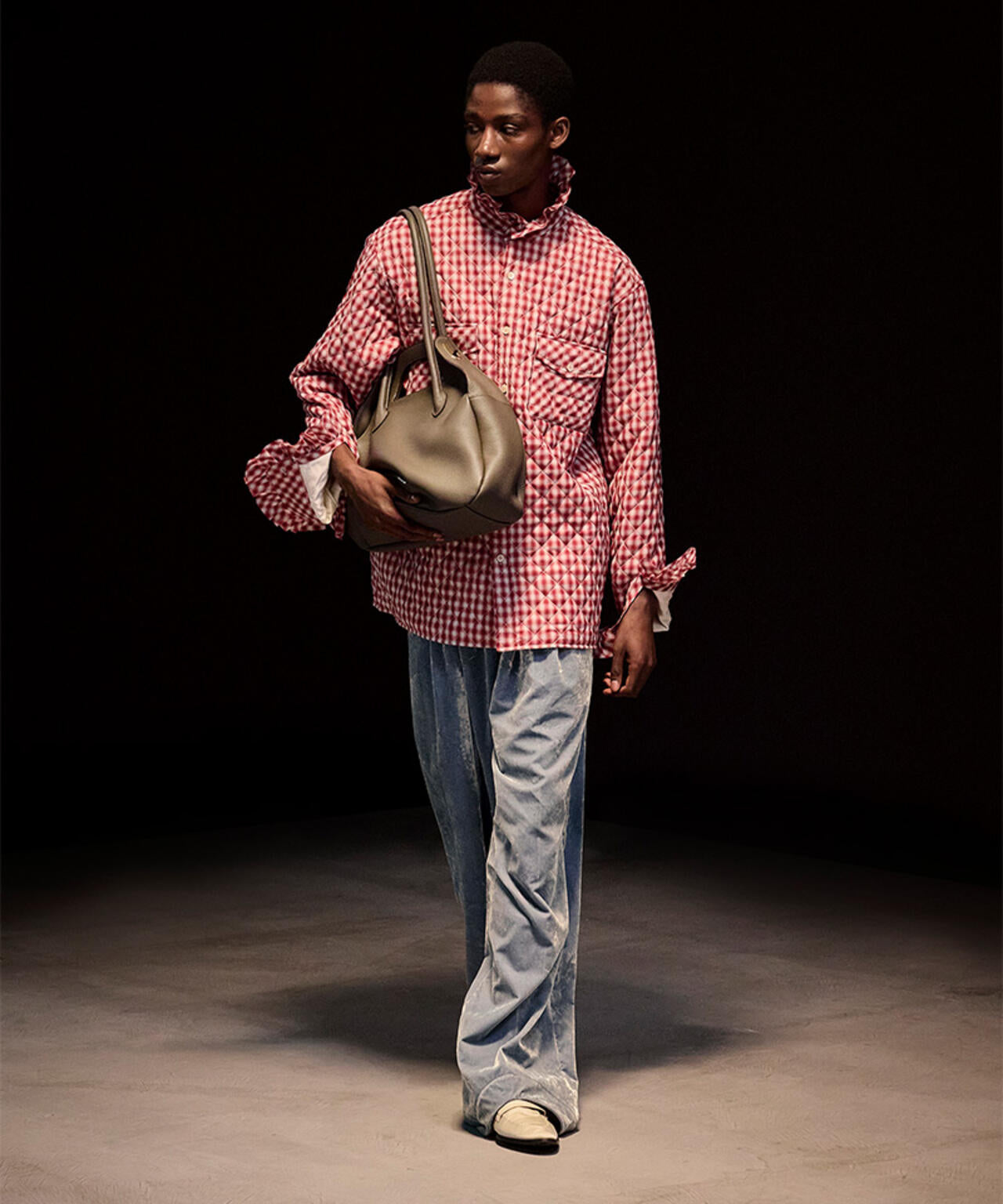 MASU/エムエーエスユー/PRINCE PUFFER PLAID SHIRT/M26H9SL004