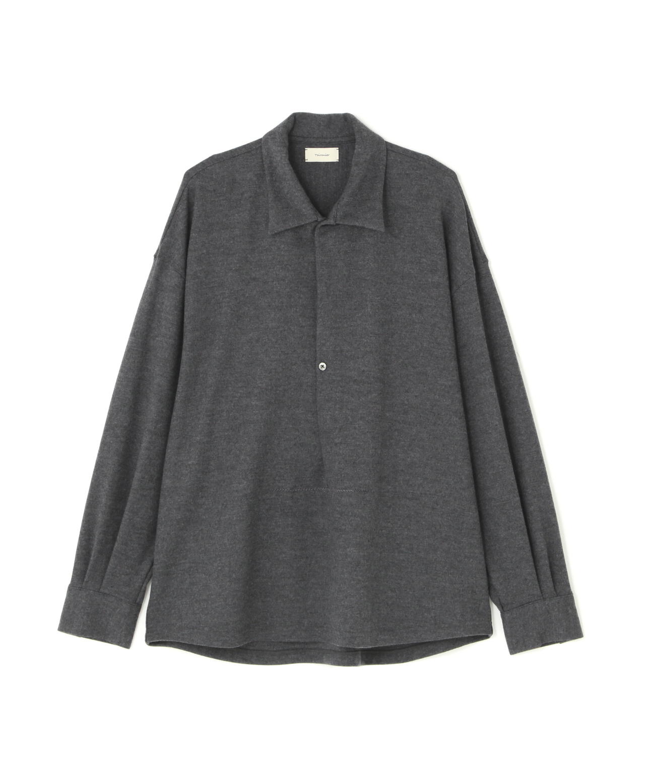 Toironier/トワロニエ/Merino Wool P/O Shirts