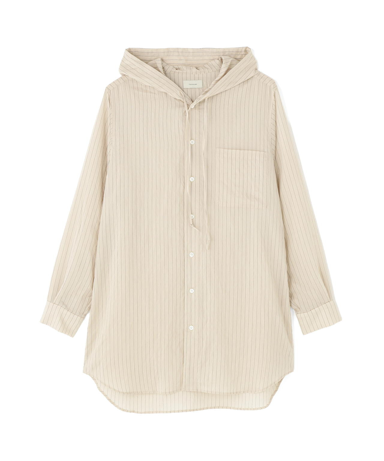 Toironier/トワロニエ/Sheer Hooded Shirts