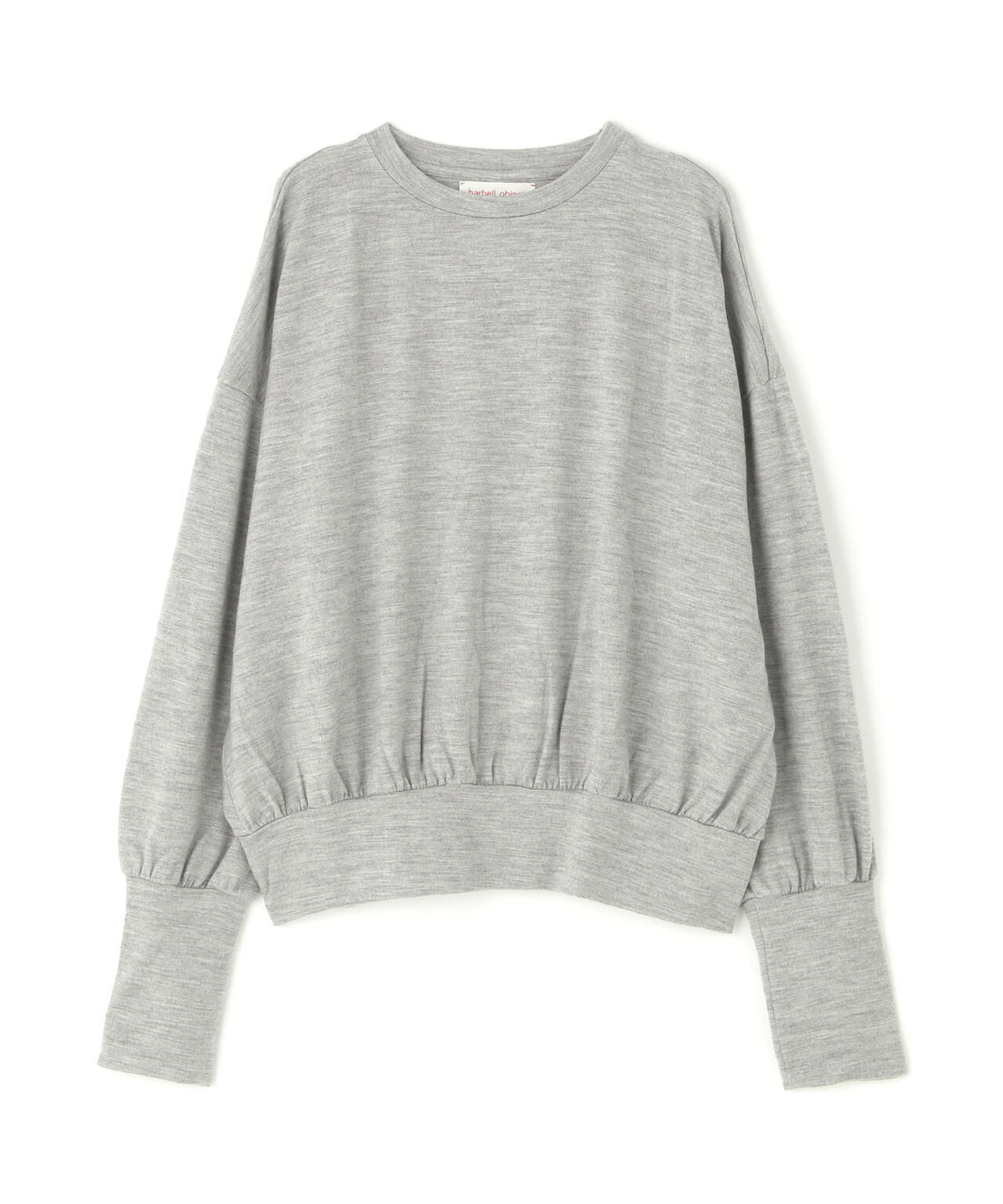 barbell object/バーベルオブジェクト/WOOL bo top(FREE)/bo-07c04
